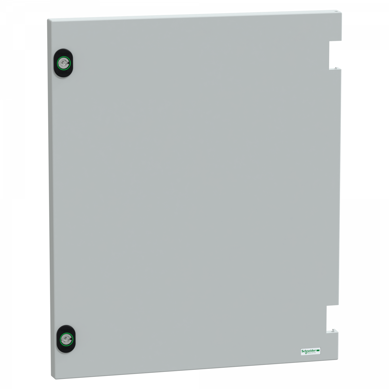 PanelSeT - Porte pleine - sans serrure - coffret polyester PLM54G - H500xL400mm