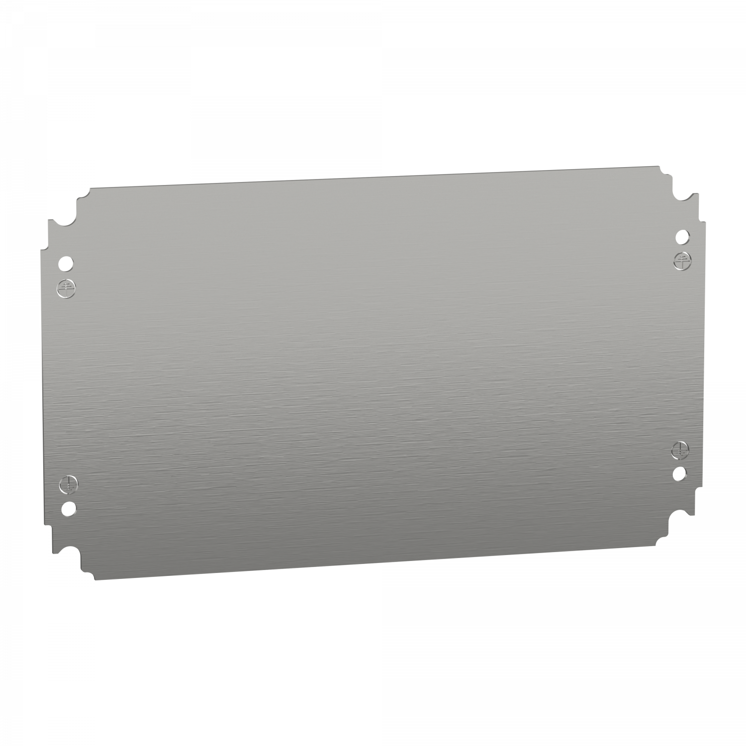 PanelSeT - châssis plein - acier galva. - pour coffret H=250xL=400mm