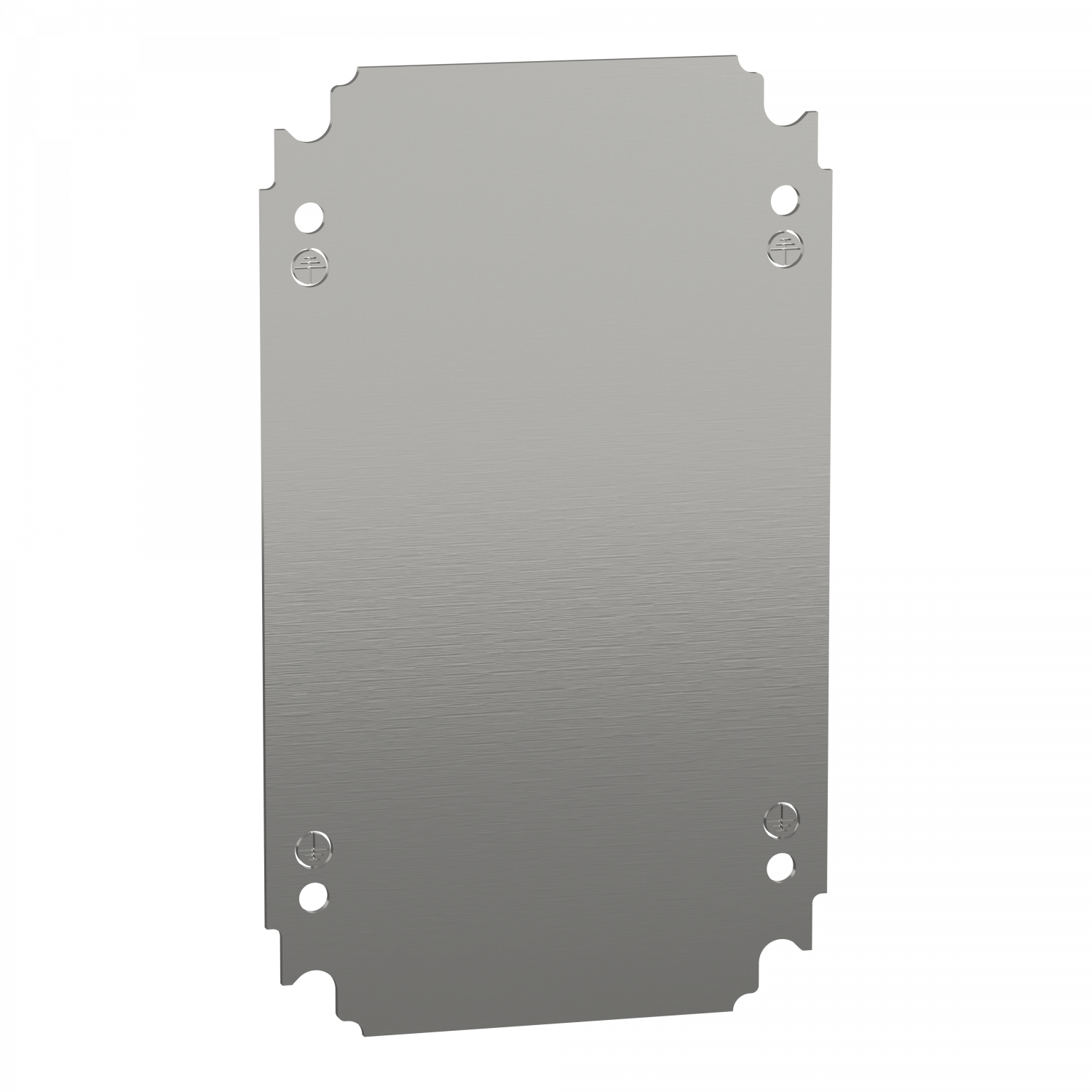 PanelSeT - châssis plein - acier galva. - pour coffret H=300xL=200mm