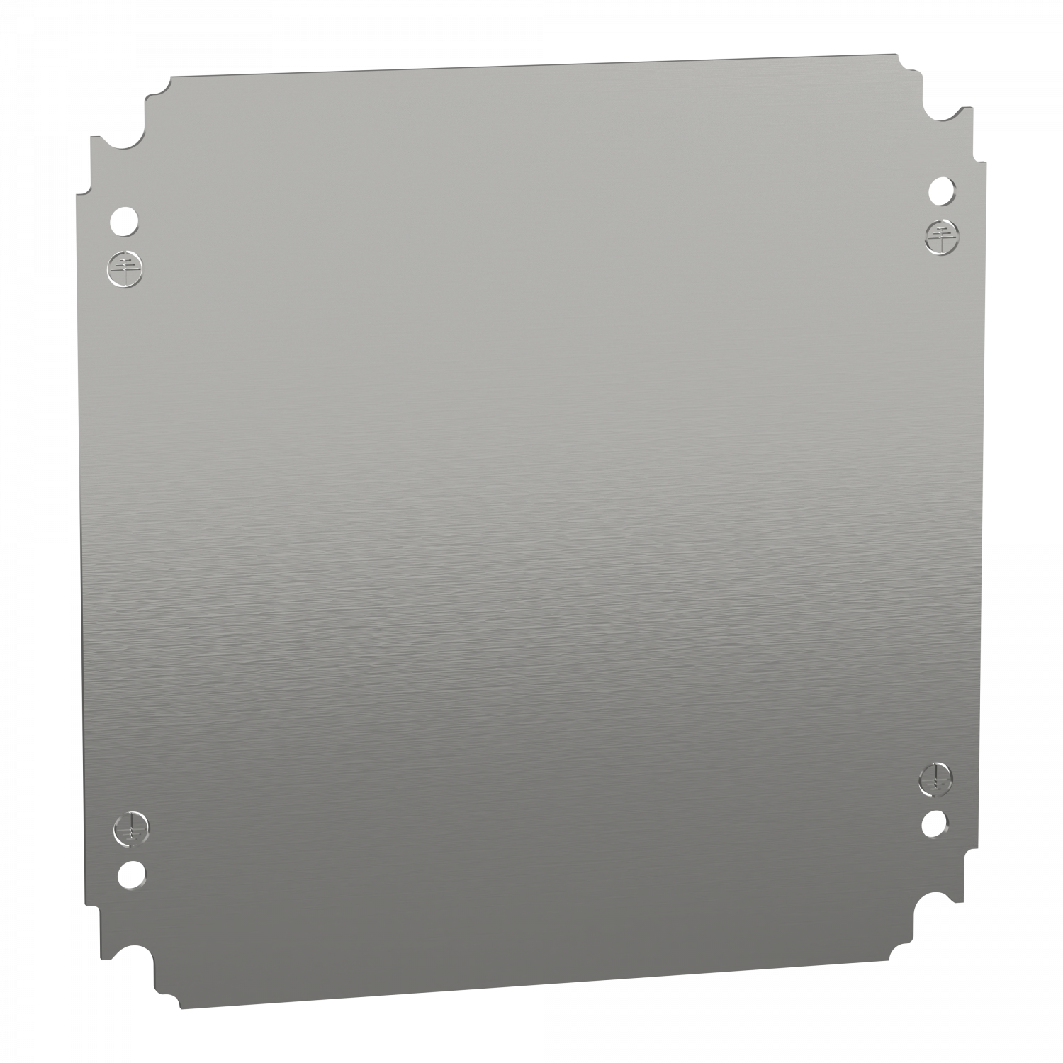 PanelSeT - châssis plein - acier galva. - pour coffret H=300xL=300mm