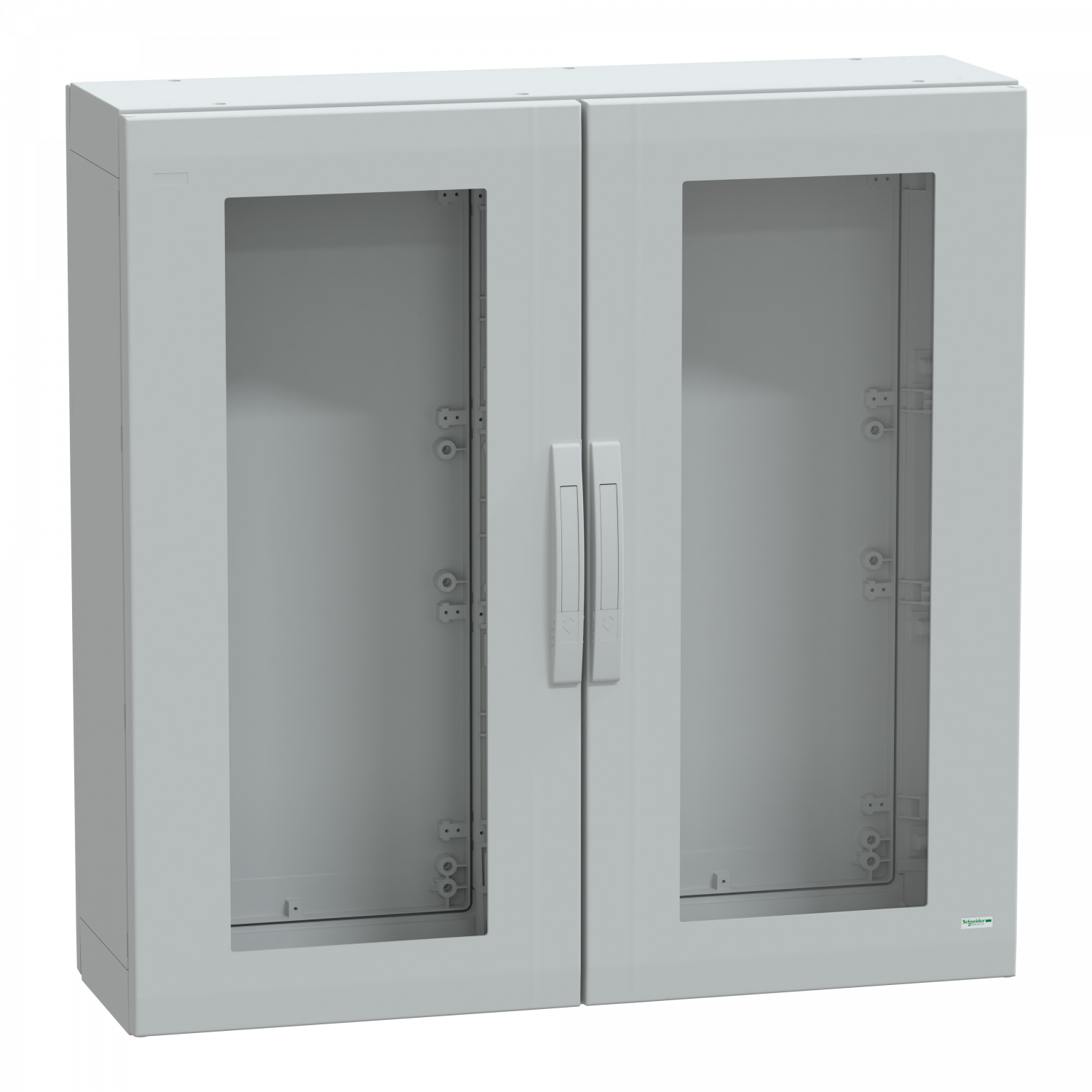 PanelSeT - Armoire polyester 1000x1000x320 - IP65 - vitrée Ral 7035