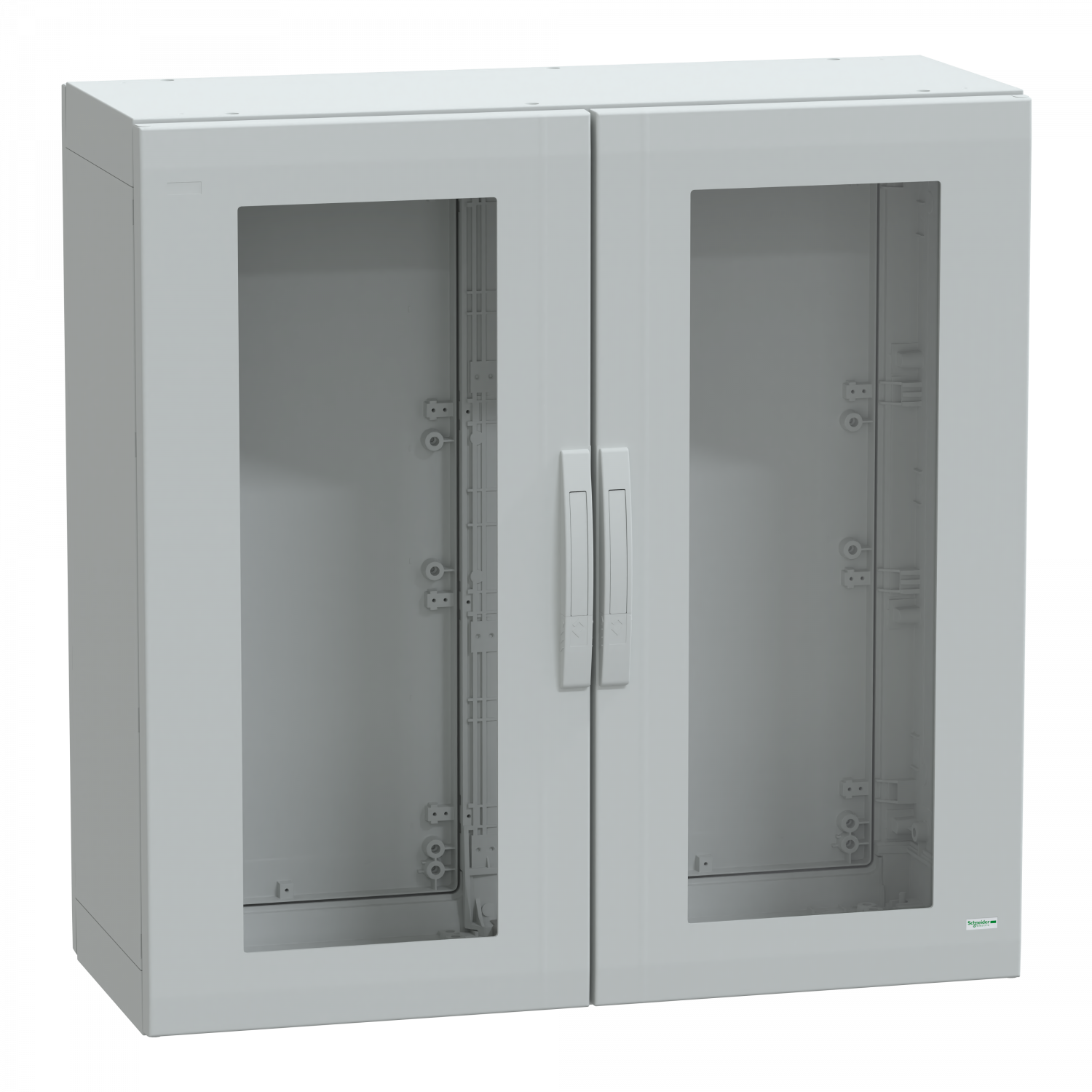 PanelSeT - Armoire polyester 1000x1000x420 - IP65 - vitrée Ral 7035