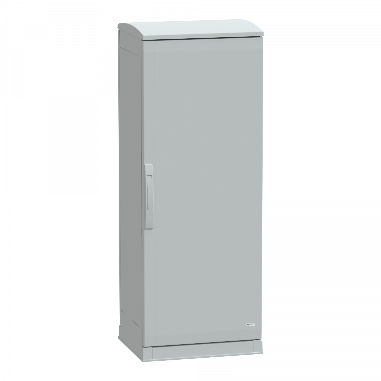 PanelSeT - Armoire polyester socle + toit 1250x500x420- IP44 Ral 7035