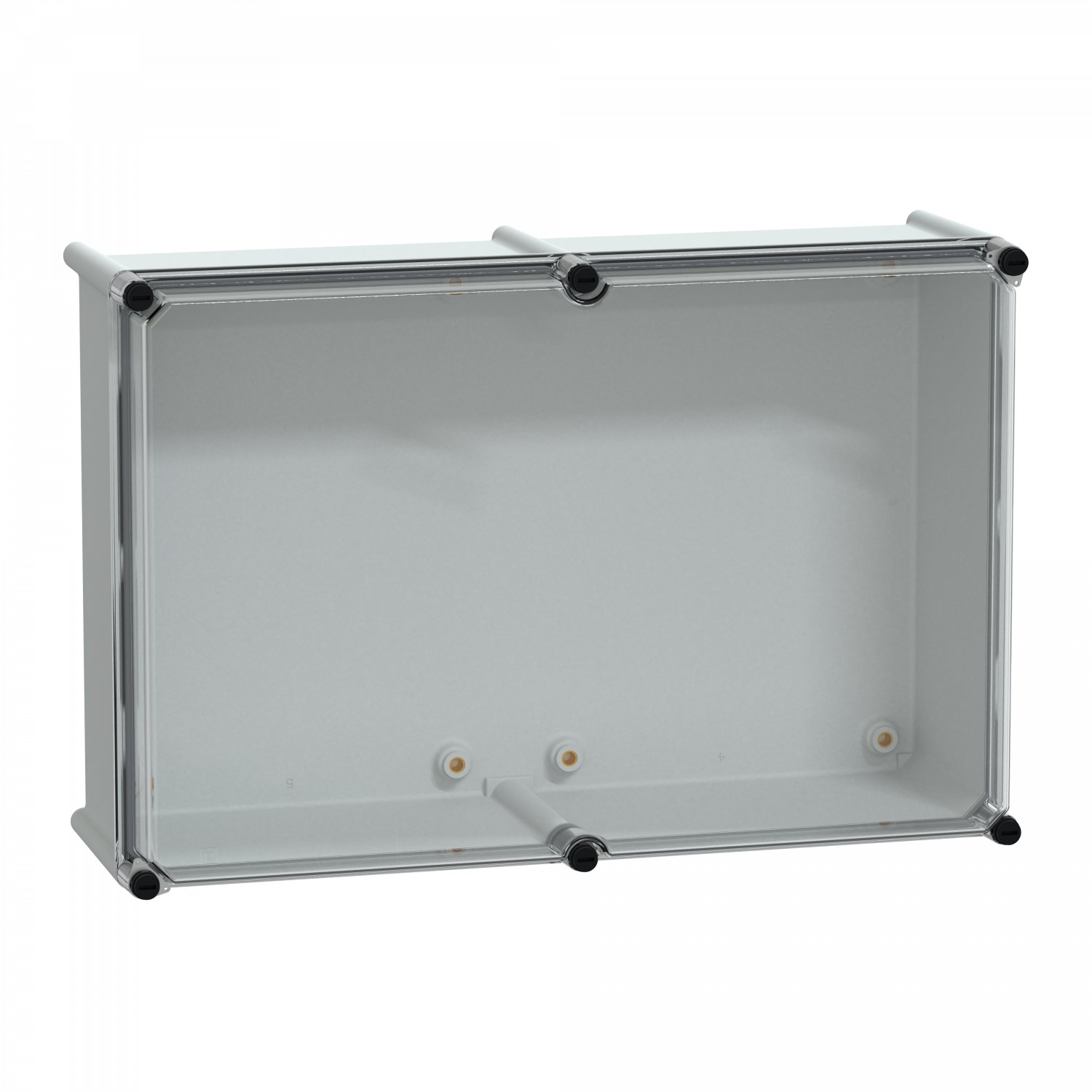 PanelSeT PLS - Boite avec Couvercle transparent 36x54x18 Ral 7035