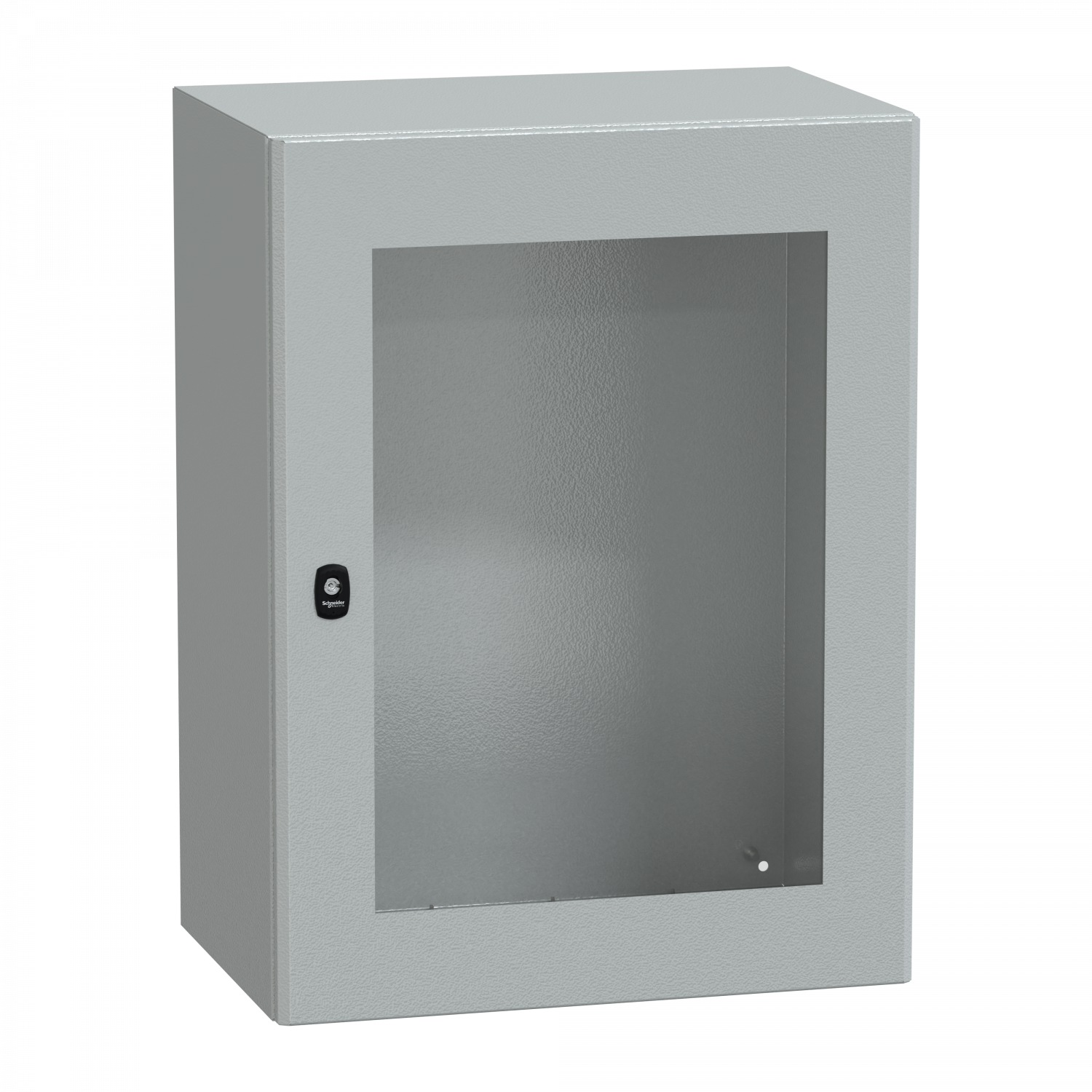 PanelSeT S3D - Enveloppe acier - H800xL600xP400 - porte vitrée