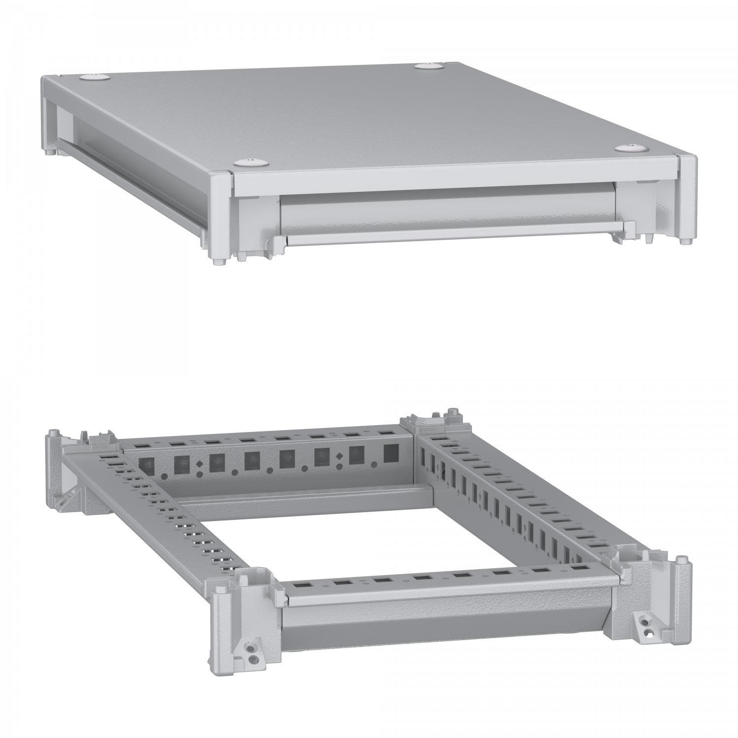 PanelSeT SFN Kit - cadre supérieur et inférieur - 300x500 mm (Hxl)
