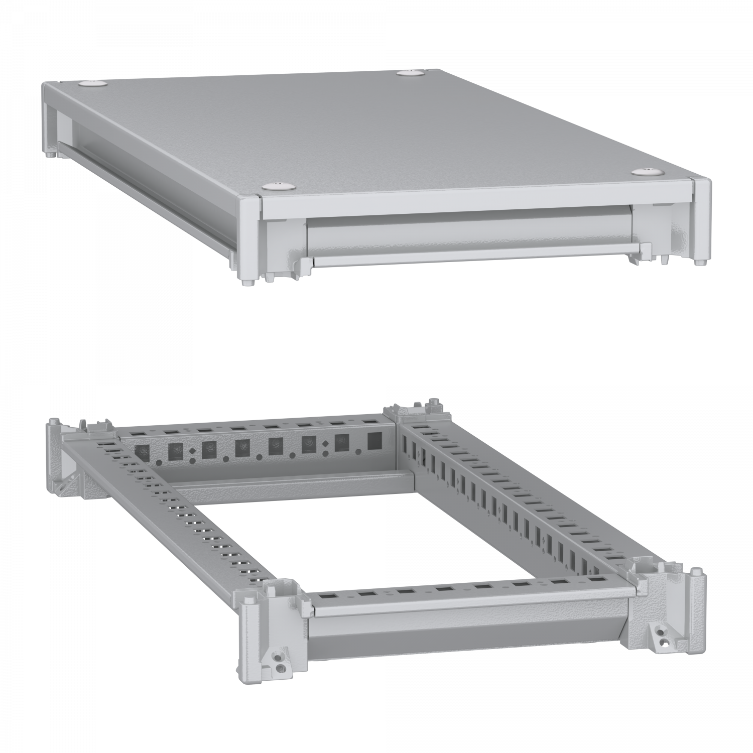 PanelSeT SFN Kit - cadre supérieur et inférieur - 300x600 mm (Hxl)