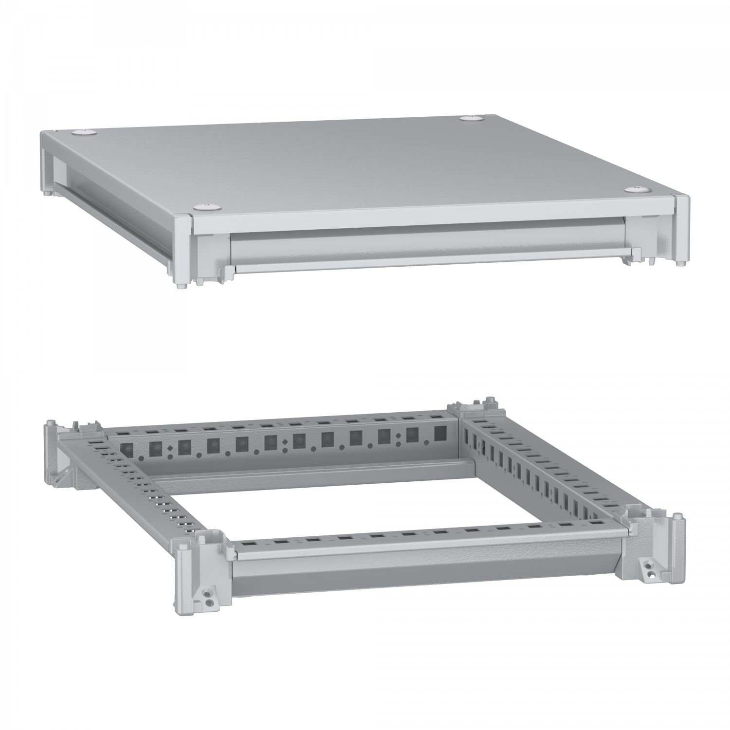 PanelSeT SFN Kit - cadre supérieur et inférieur - 400x500 mm (Hxl)