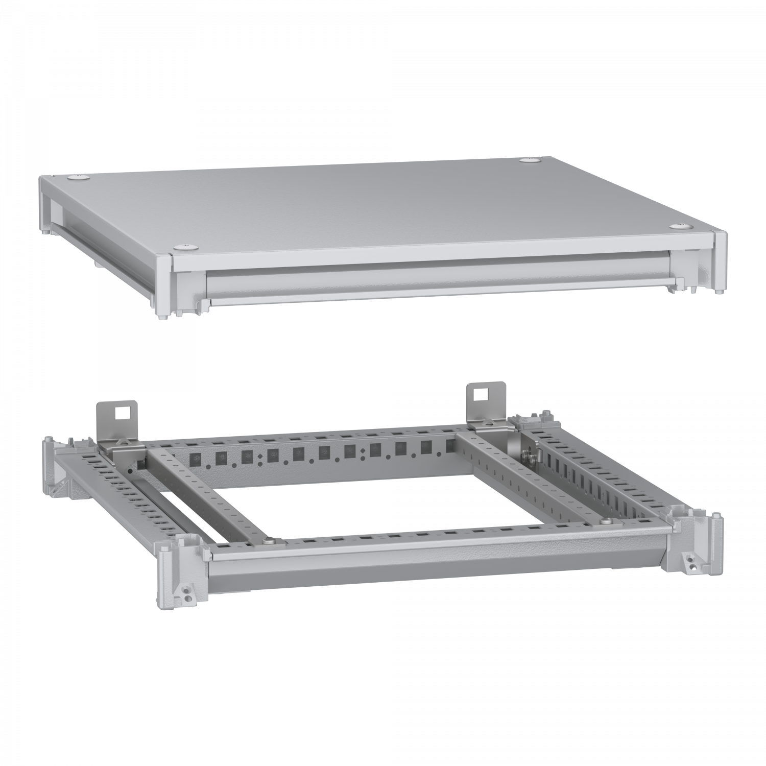 PanelSeT SFN Kit - cadre supérieur et inférieur - 500x500 mm (Hxl)