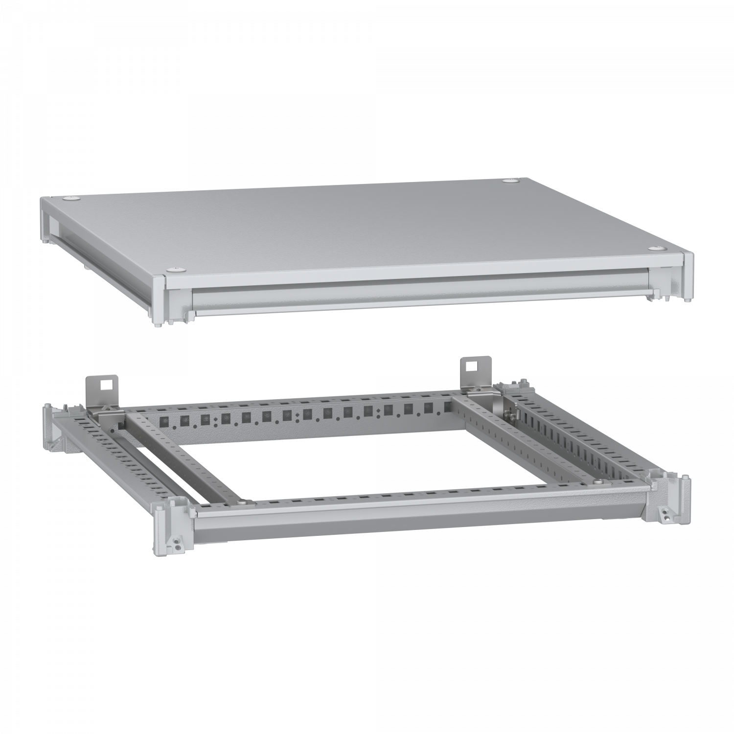 PanelSeT SFN Kit - cadre supérieur et inférieur - 600x600 mm (Hxl)