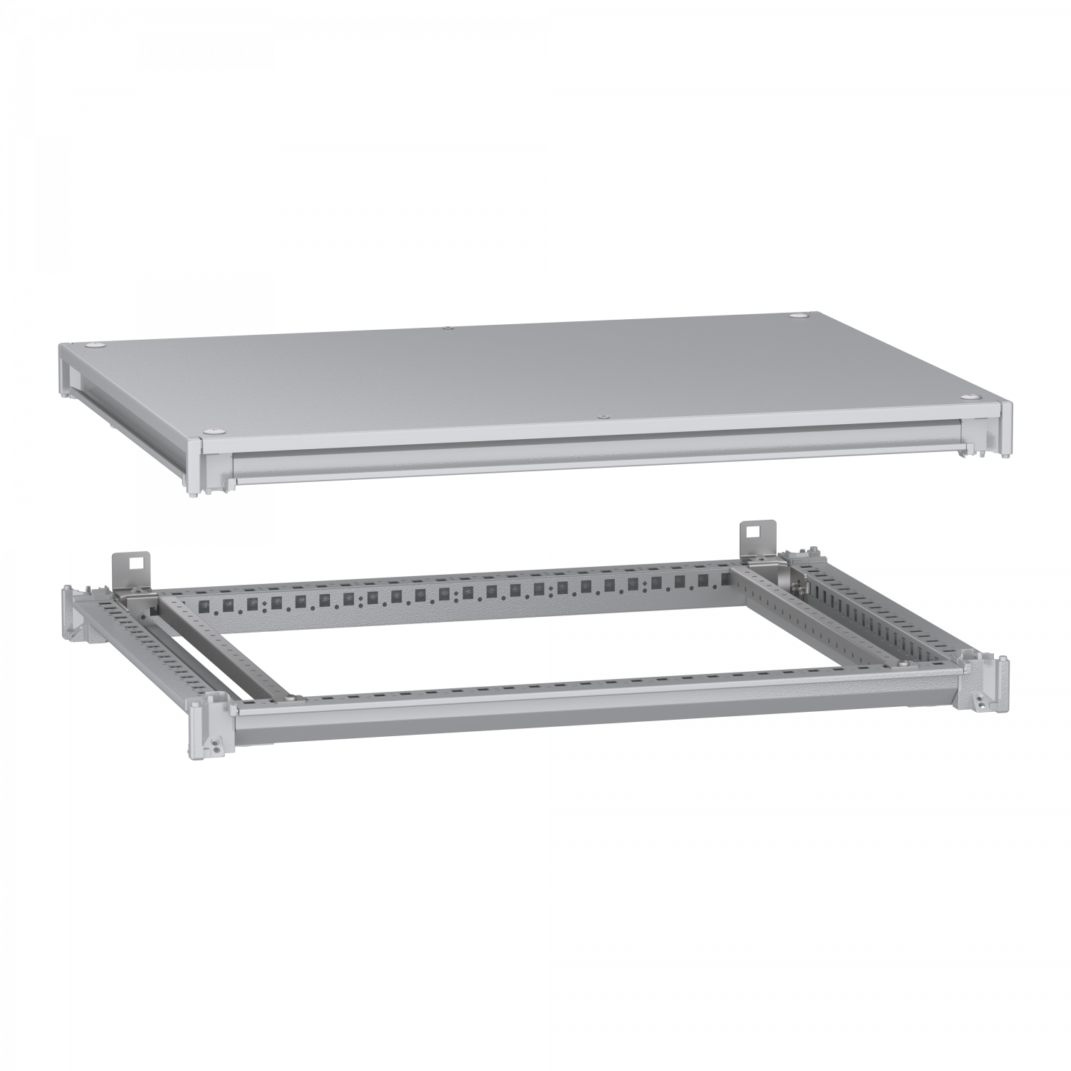 PanelSeT SFN Kit - cadre supérieur et inférieur - 800x600 mm (Hxl)