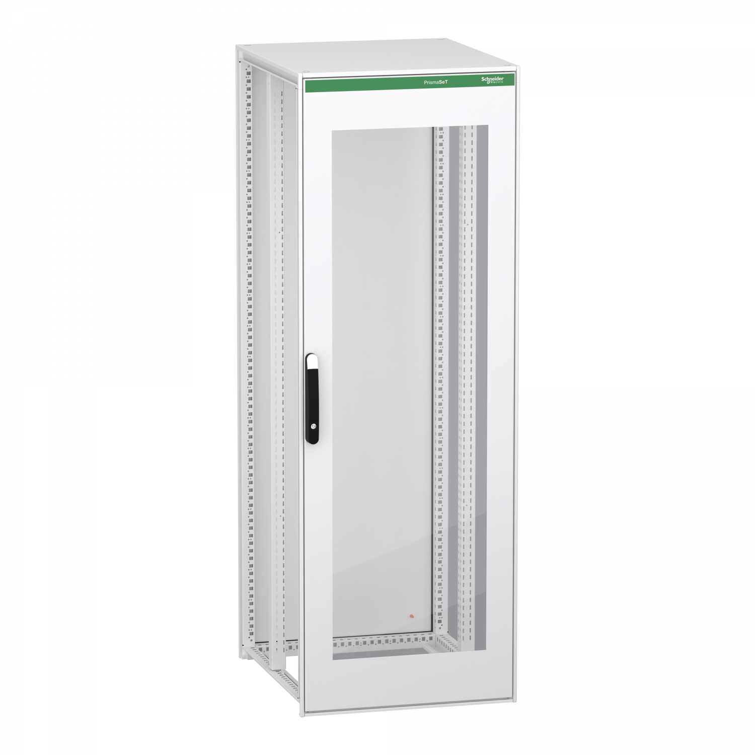 PrismaSeT HD - cellule - 1 porte transparente - blanc- 2000x700x800 mm