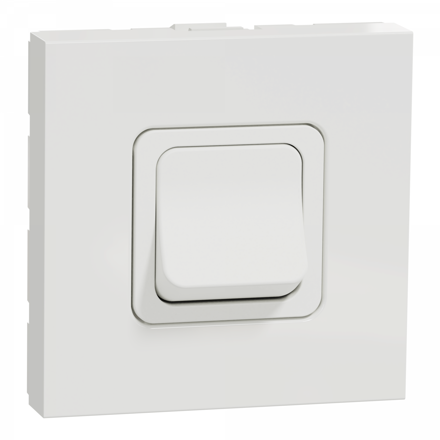 Unica - interrupteur bipolaire - 20A - 2 mod - Blanc - méca seul