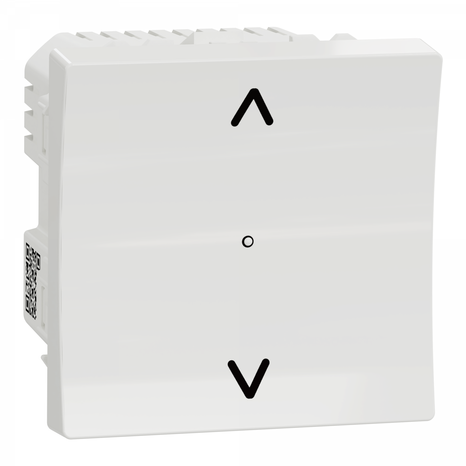 Wiser Unica - interrupteur volet-roulant - 4A - zigbee - blanc - méca seul