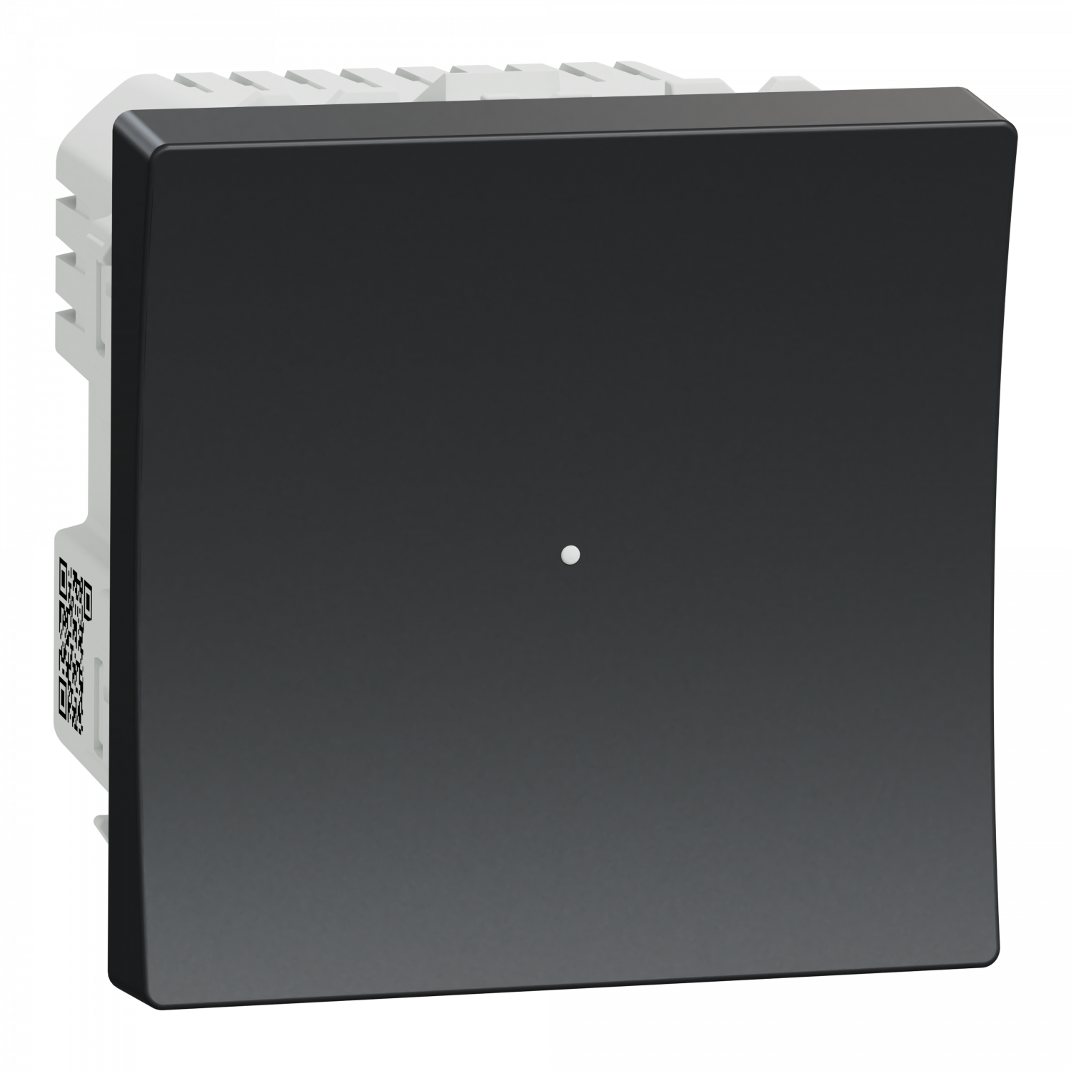 Wiser Unica - variateur poussoir - 2 fils - zigbee - anthracite - méca seul