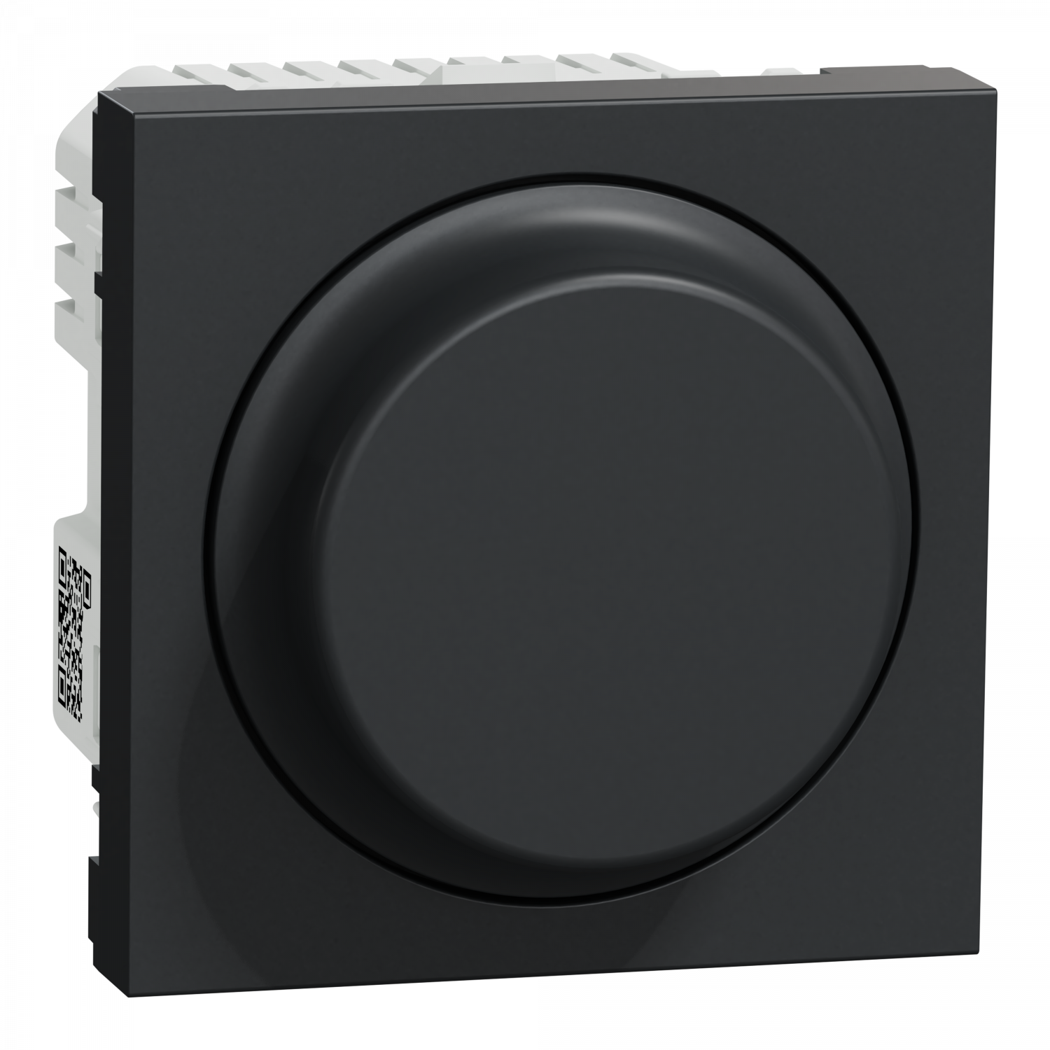 Wiser Unica - variateur rotatif - 2 fils - zigbee - anthracite - méca seul