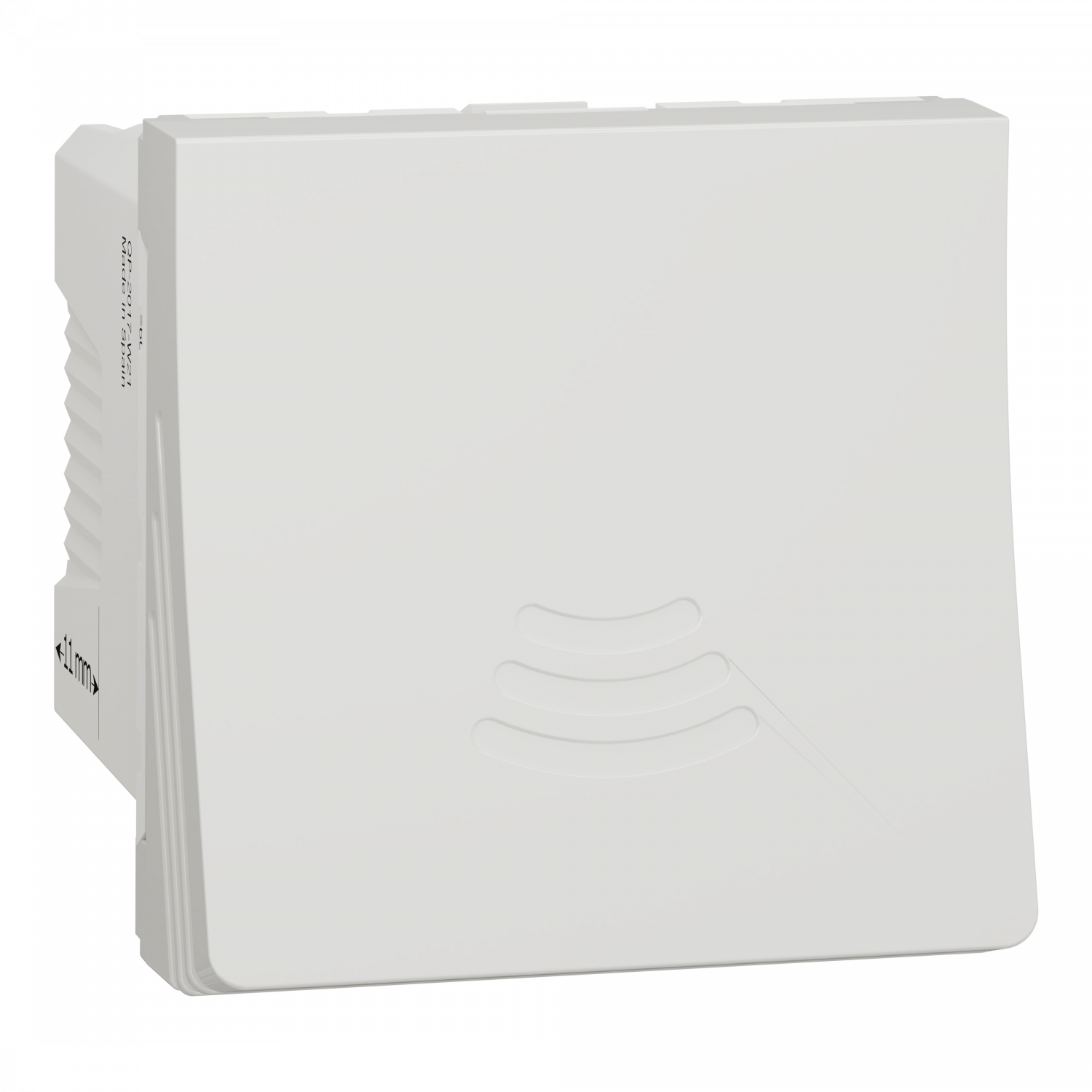 Unica - buzzer - 76-80dB/1m - 230vca - 2 modules - Blanc - mécanisme seul