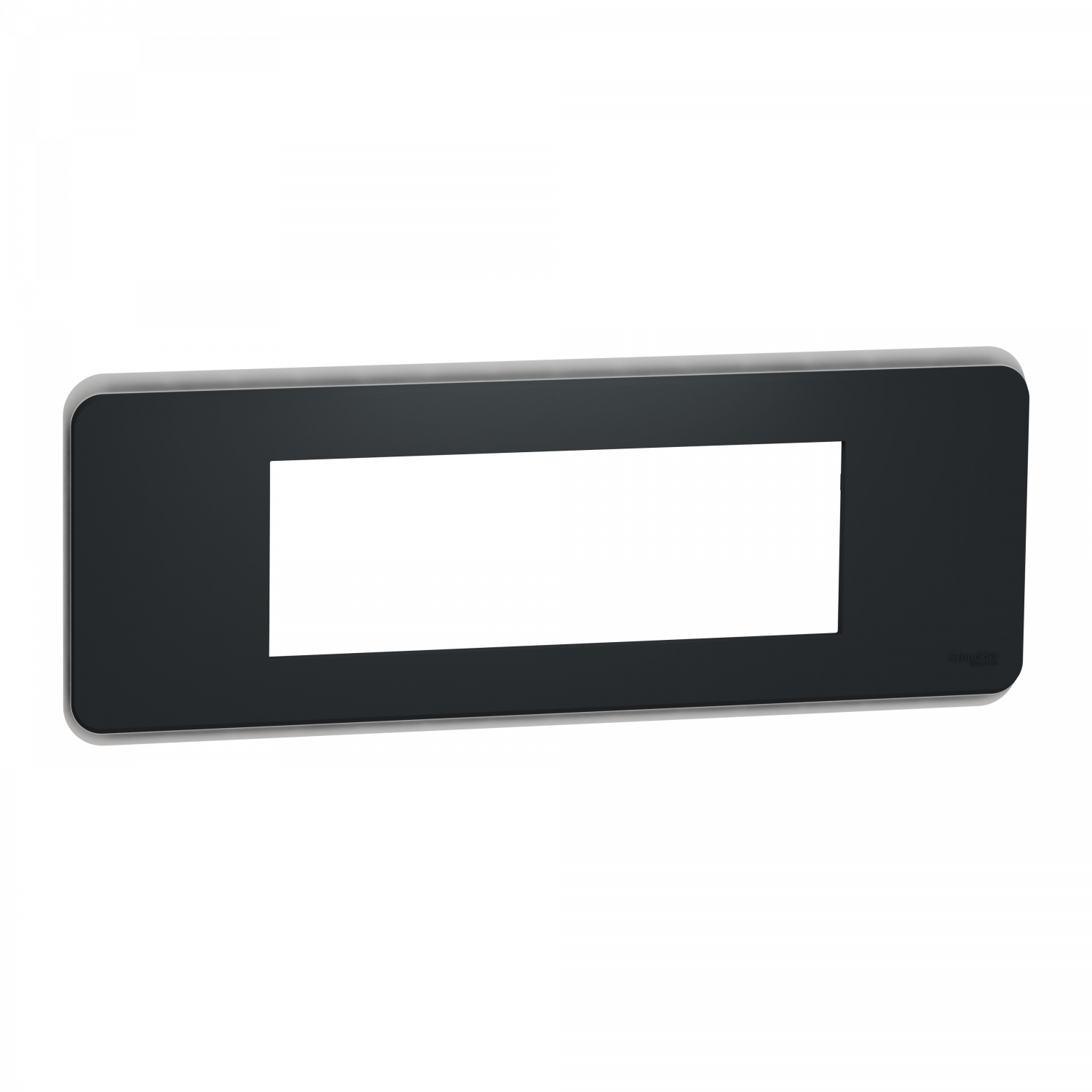 Unica Pro - plaque de finition - Anthracite - 6 modules