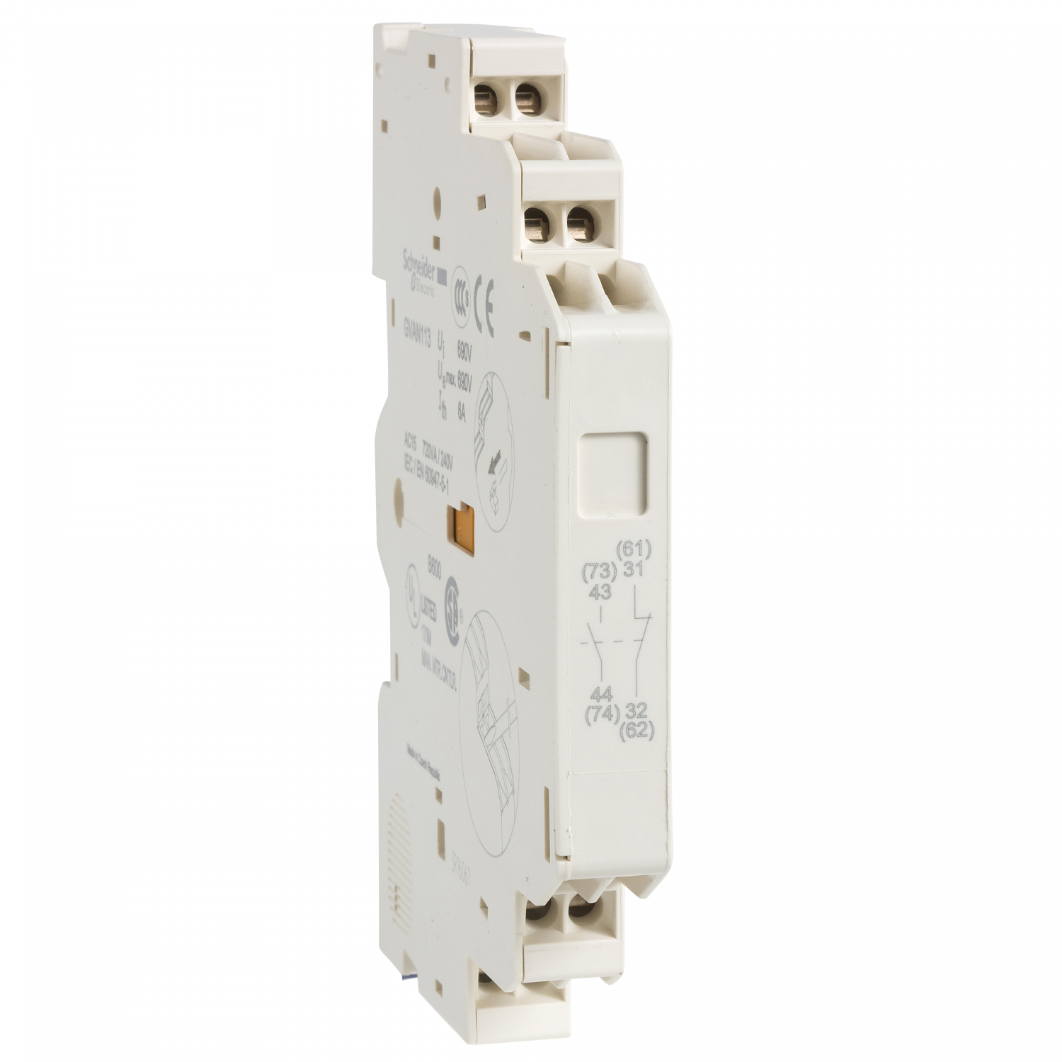 TeSys GV - contact auxiliaire - 2F