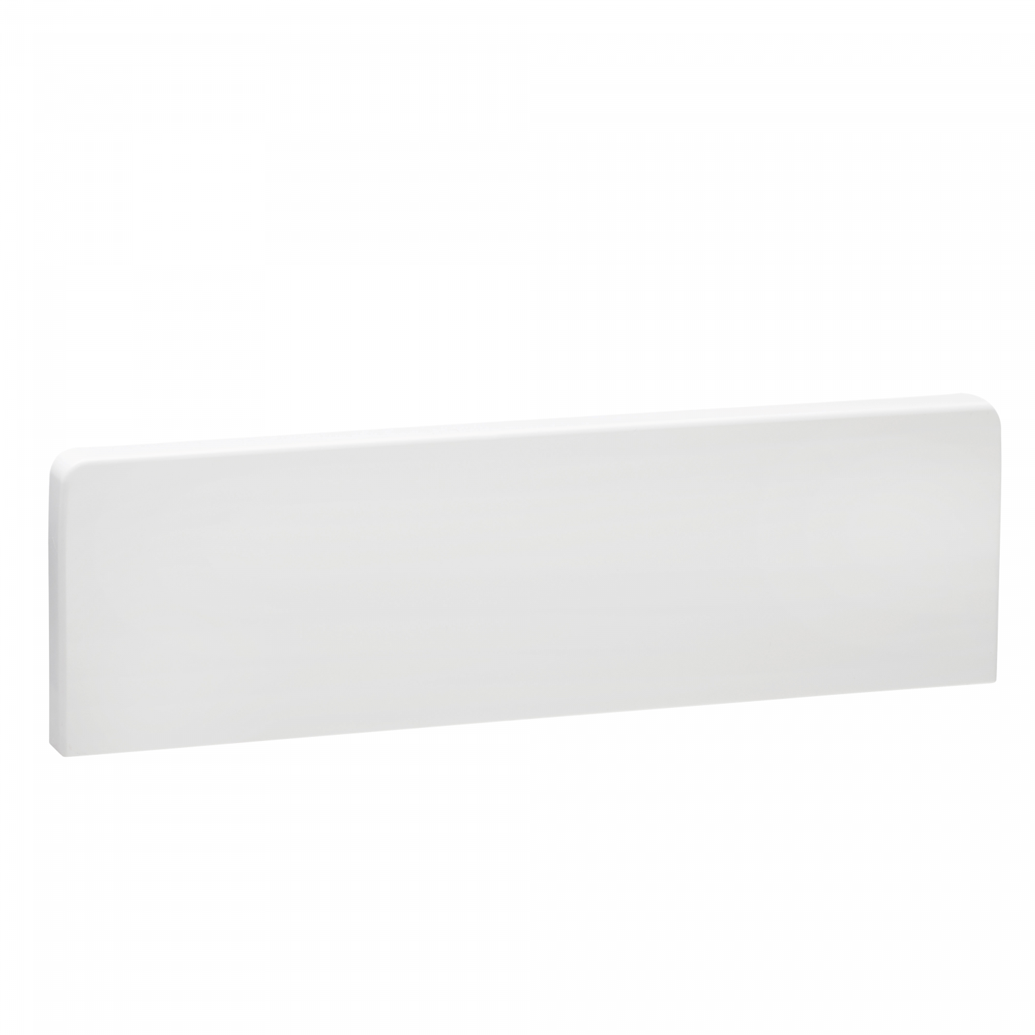 OptiLine 45 et 70 - goulotte PVC blanc 185 x 55 - embouts