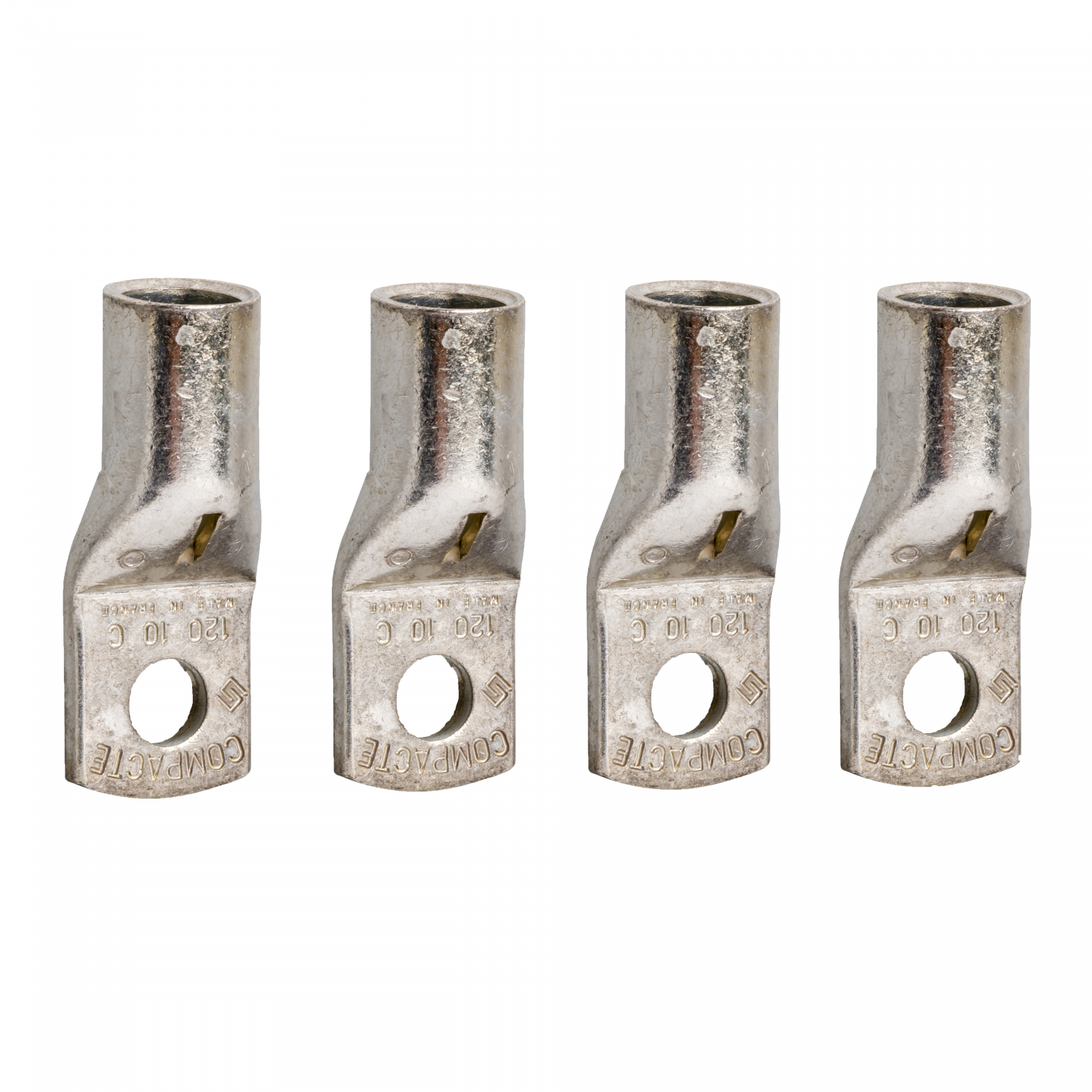 ComPacT NSX250 - 4 cosses à sertir câble cuivre 185mm² - séparateur de phases