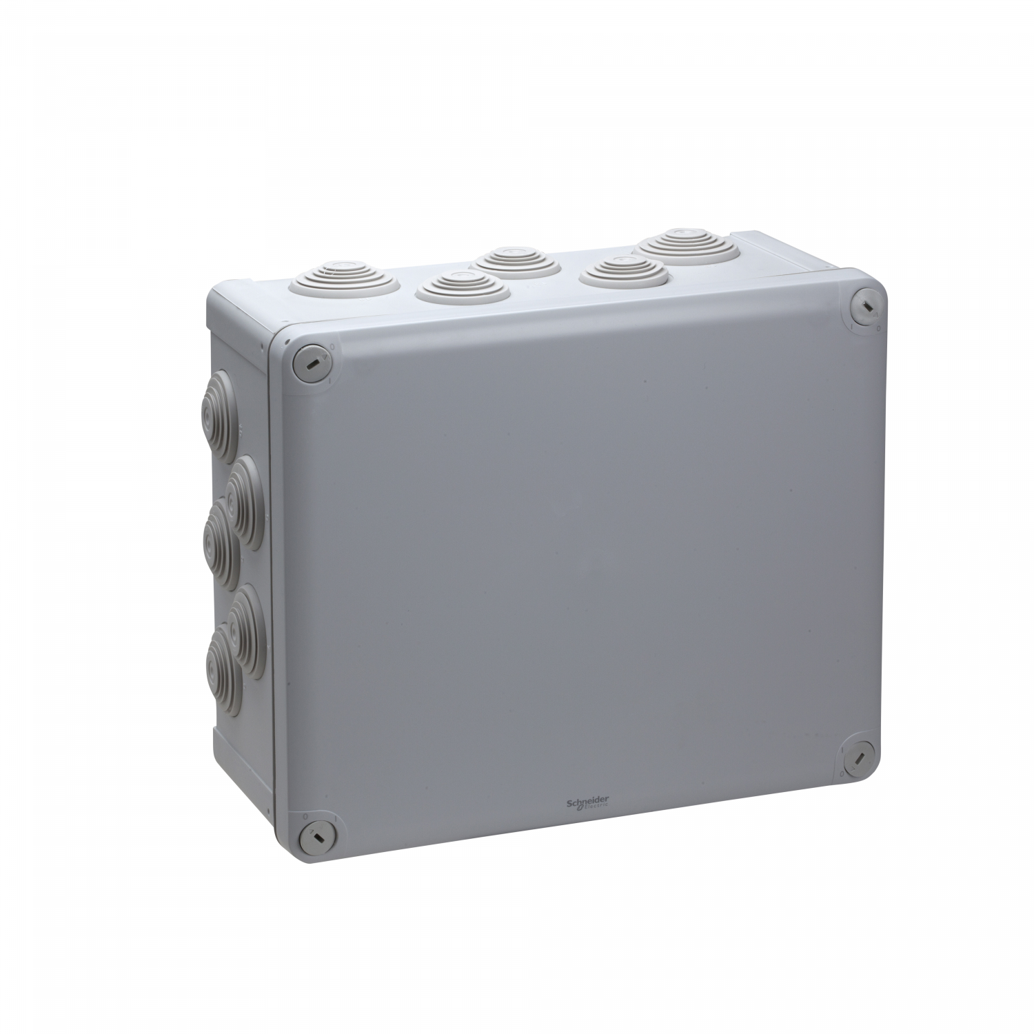 Mureva Box, boite de dérivation IP55 + embouts 275x225x120, gris