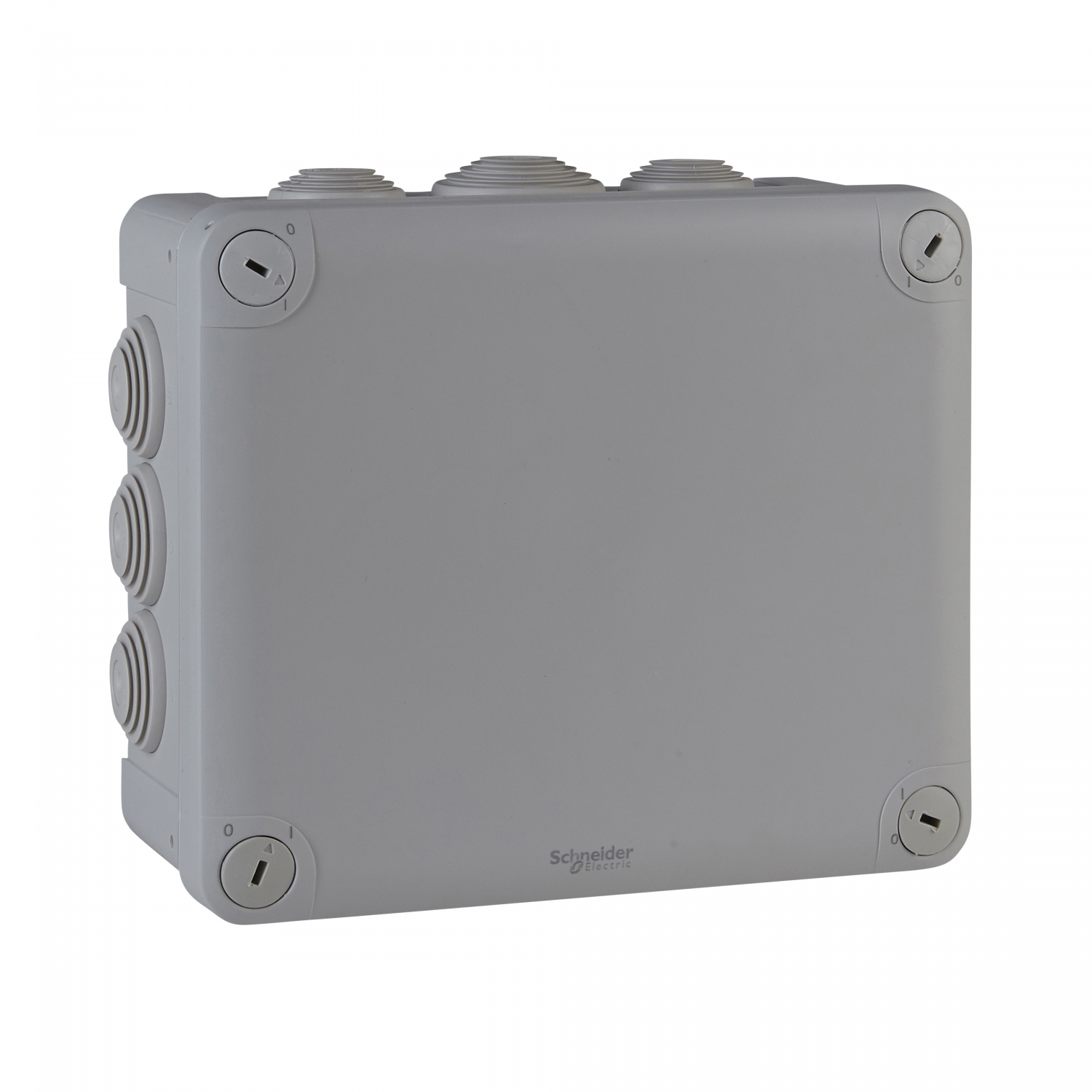 Mureva Box, boite de dérivation IP55 + embouts 175x150x80, gris