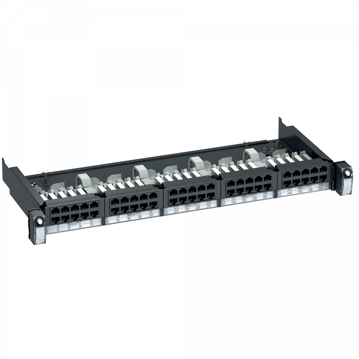 Actassi - panneau coulissant 19P Telecom 50 ports