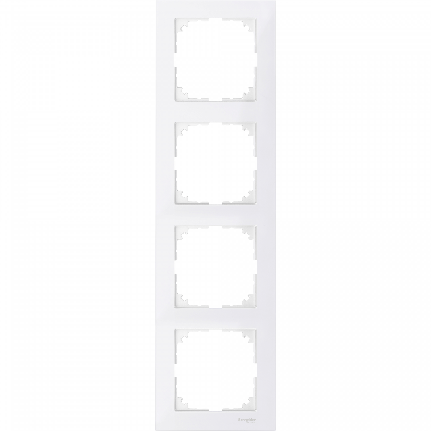 System M - M-pure cadre quadruple bl anc polaire