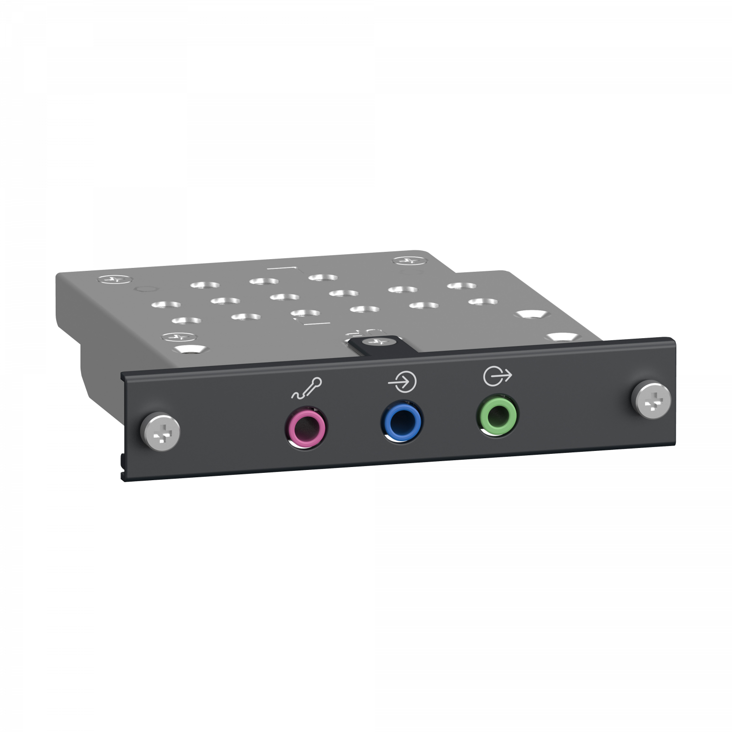 Harmony P6 - Interface option Audio avec Mic IN, Line IN et Line OUT