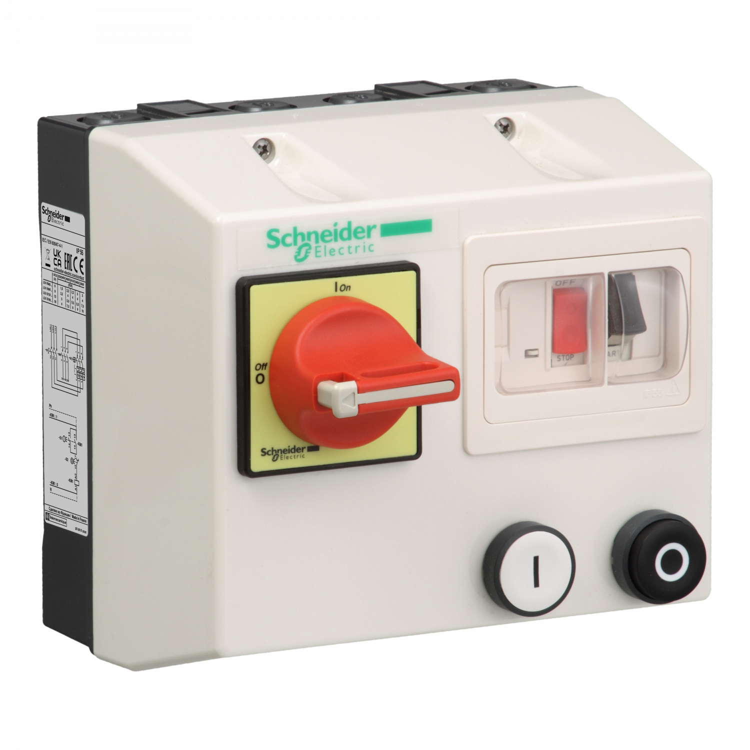 TeSys LG1K - démarreur en coffret - 1..1,6A - bobine 220Vca