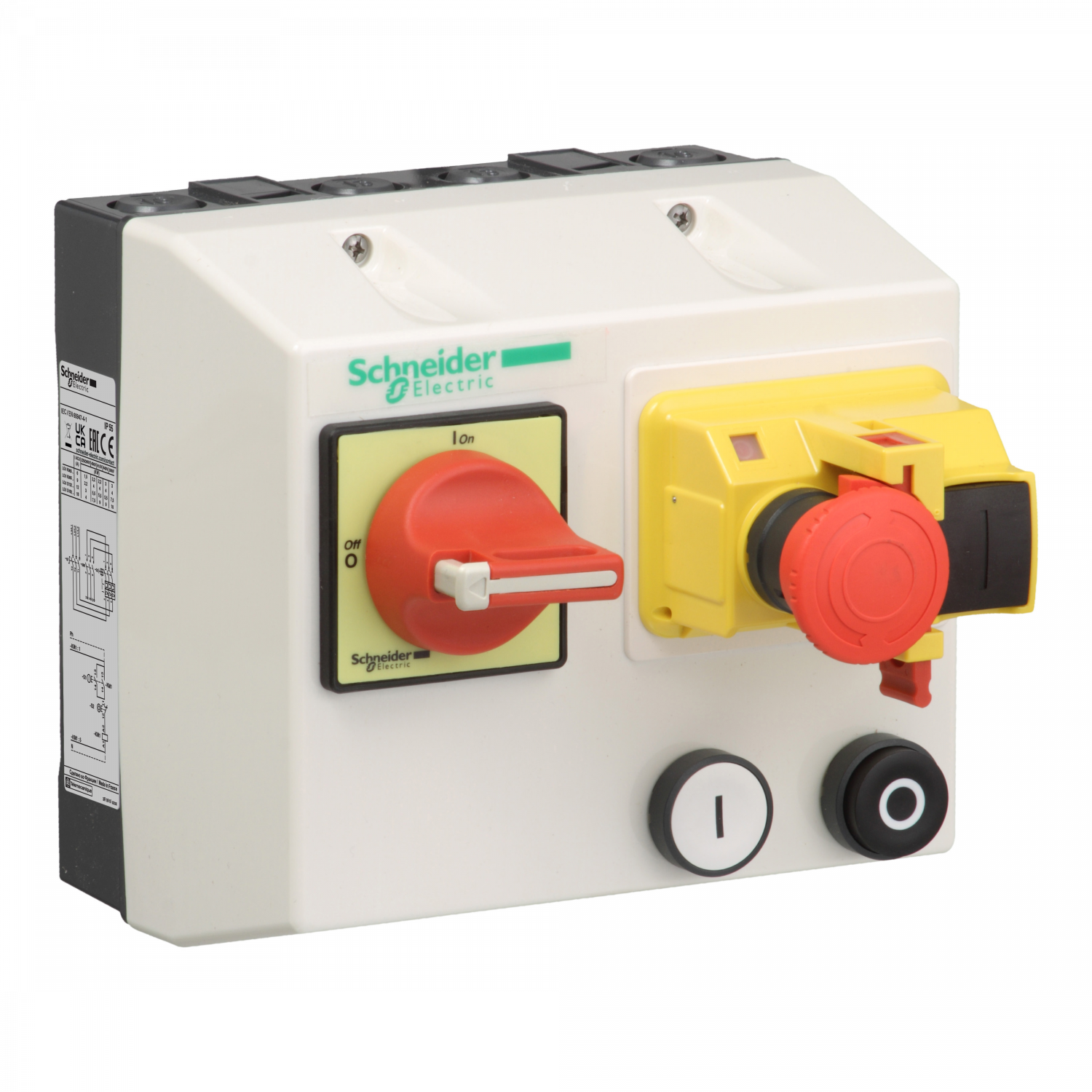 TeSys LG1K - démarreur en coffret - 2,5..4A - bobine 380Vca