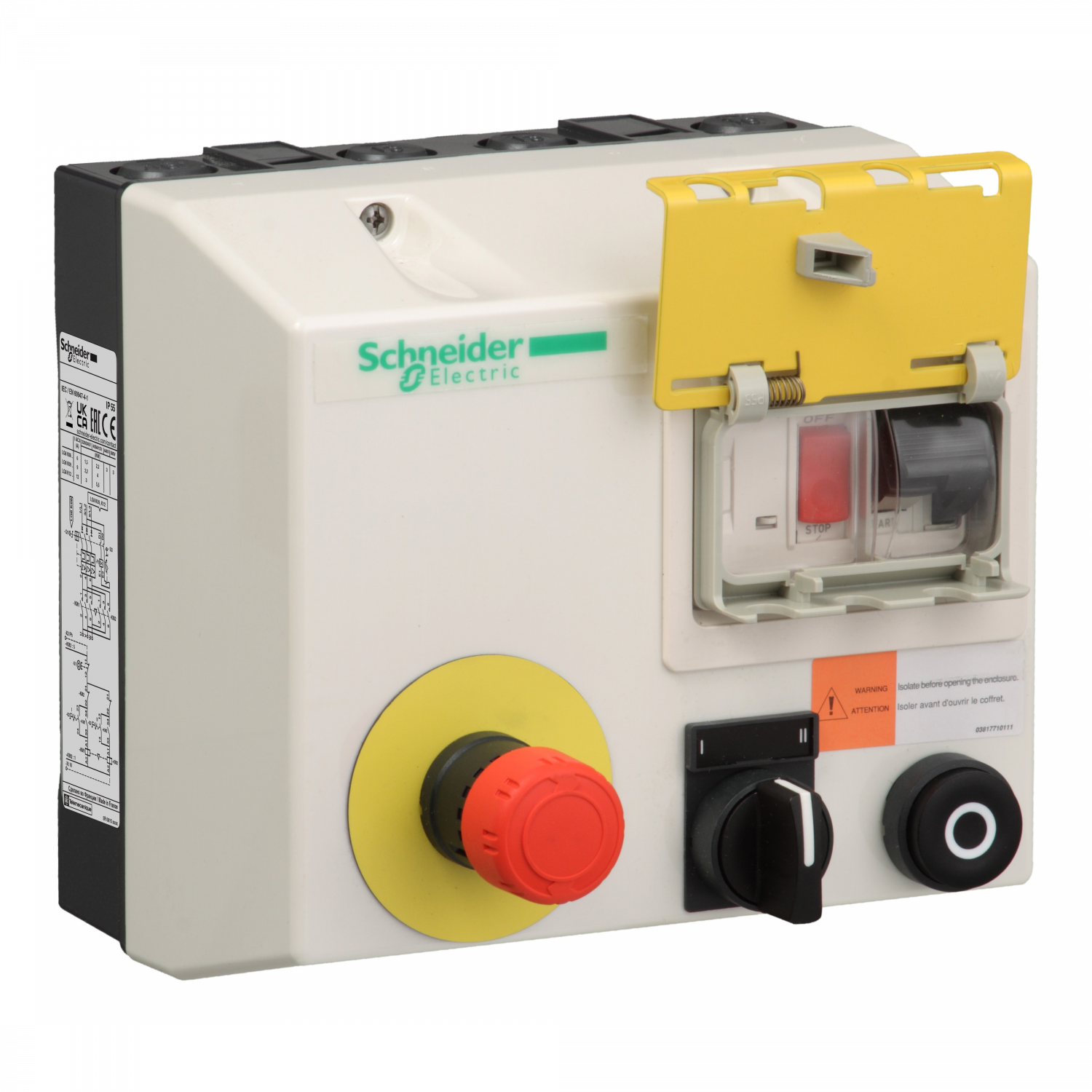 TeSys LG8K - démarreur en coffret inverseur - 9..14A - bobine 380Vca