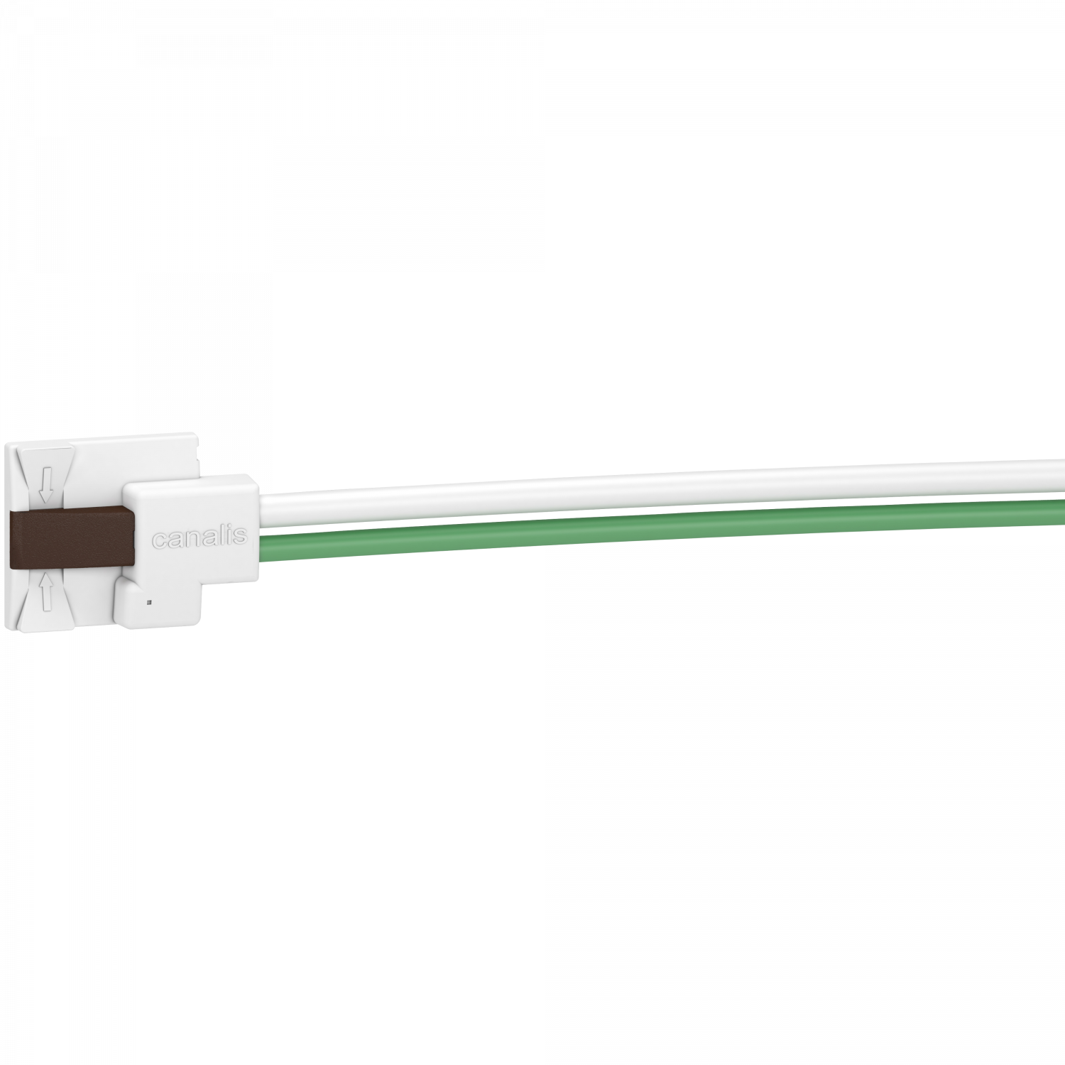 Canalis KB - connecteur dérivation 16A - L3+N+PE+bus - cable 1m