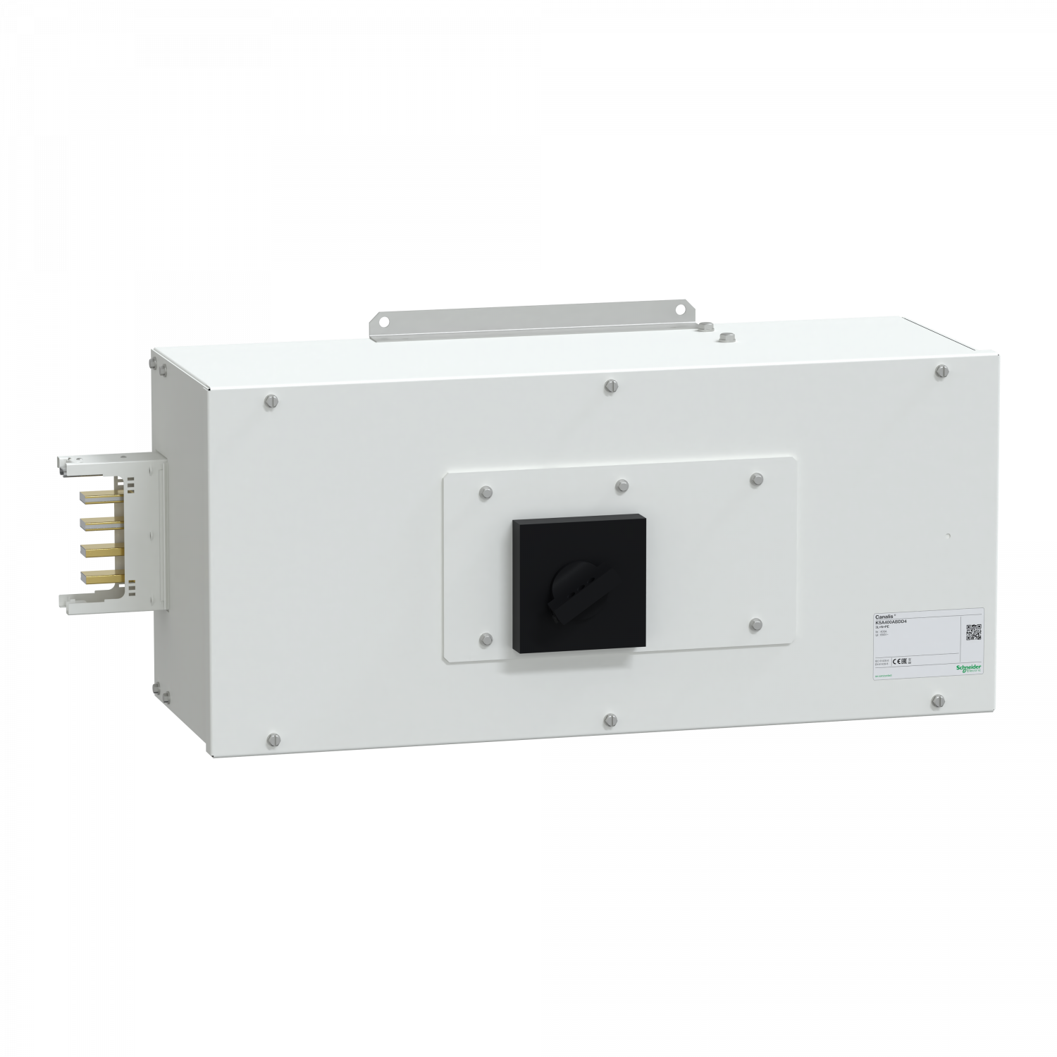 Canalis KSA - coffret d'alimentation 250A - 3PH+PEN - montage à droite disj.