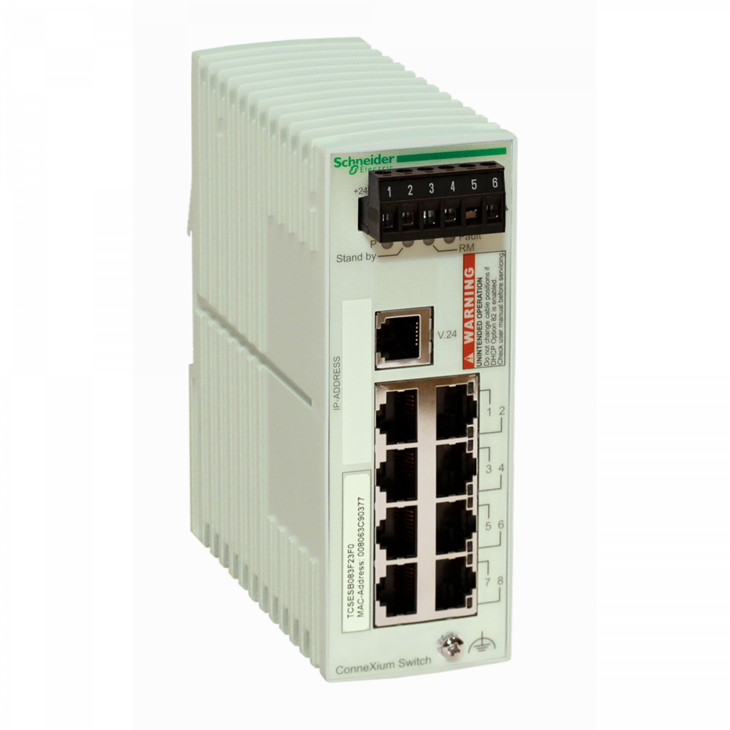 switch Ethernet managé basique - 8 ports cuivre