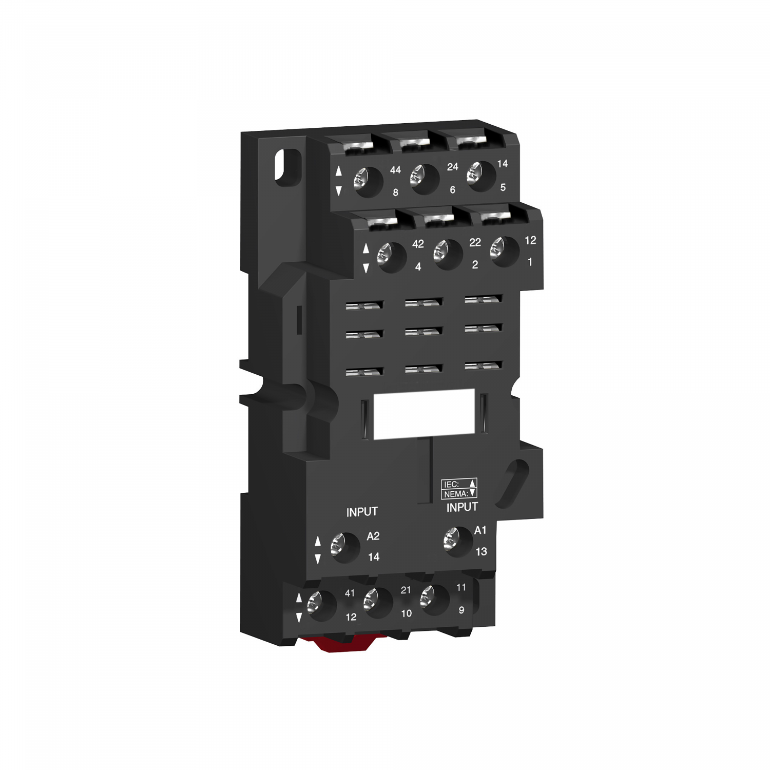 Harmony Relay RP - embase mixte - pour relais 3OF - raccordement vis -étrier