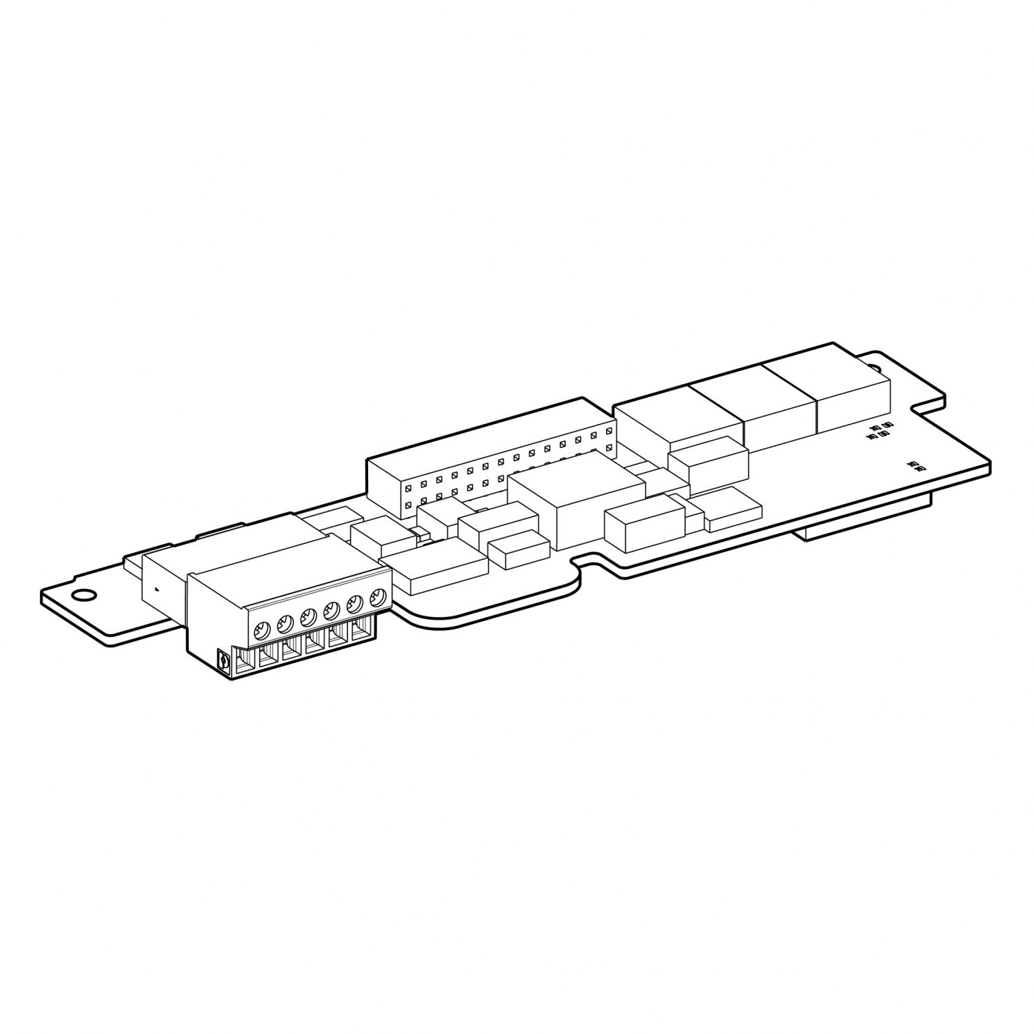 Altivar - carte d'interface de codeur - avec sorties push-pull - 24Vcc