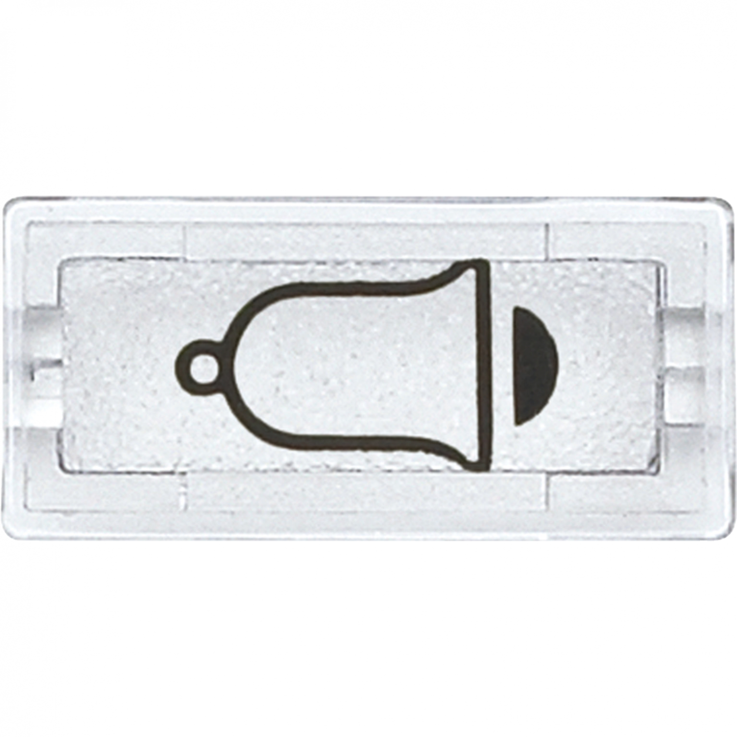 D-Life - symbole de rechange hublot d'enjoliveur - transparent picto carillon