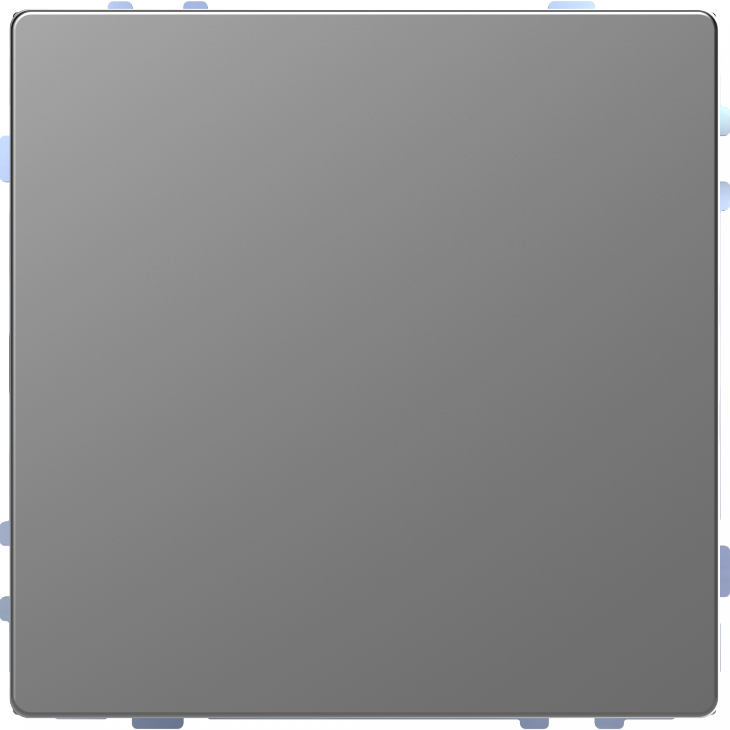 SpaceLogic KNX - D-Life - Bouton poussoir Pro T - Acier Métal