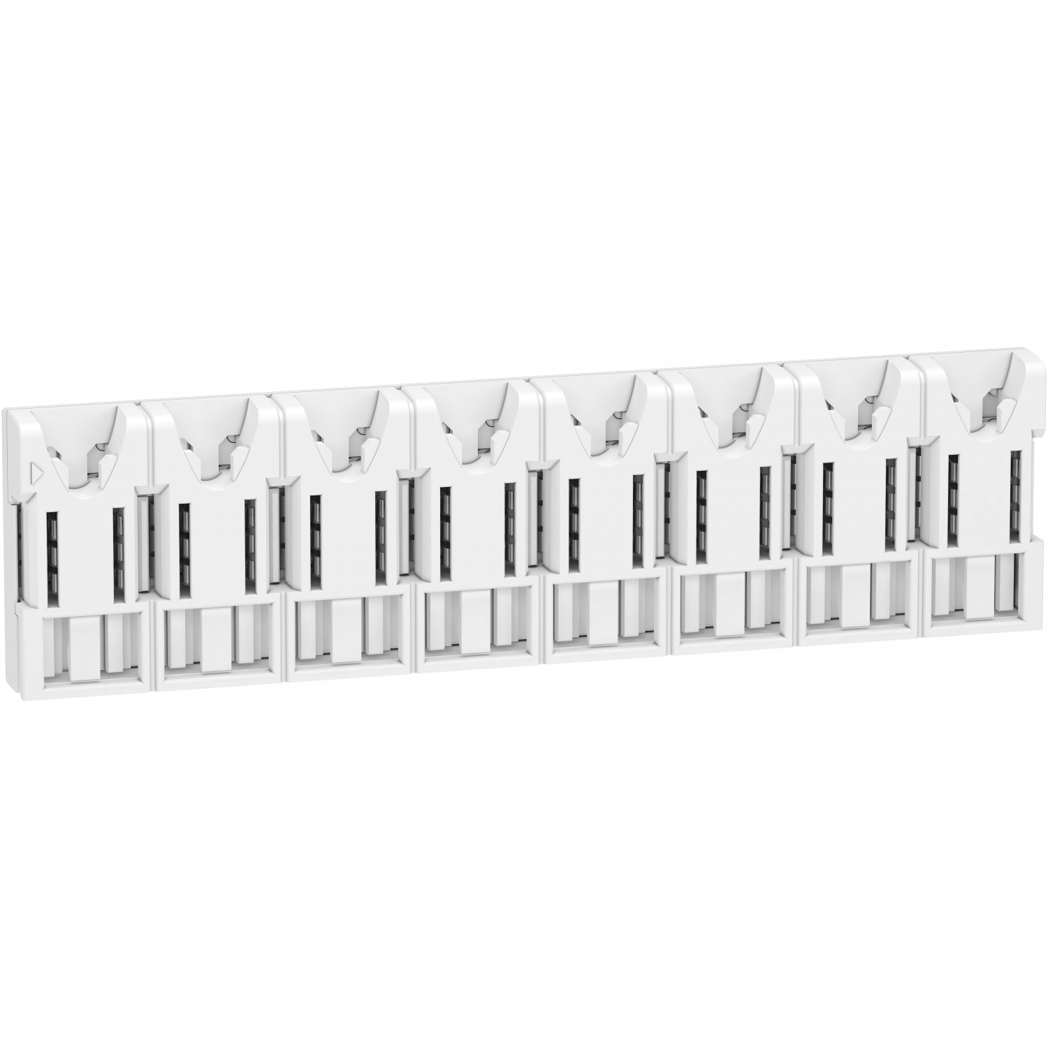 Resi9 XE - répartiteur système embrochable - 8 modules - sans connecteur