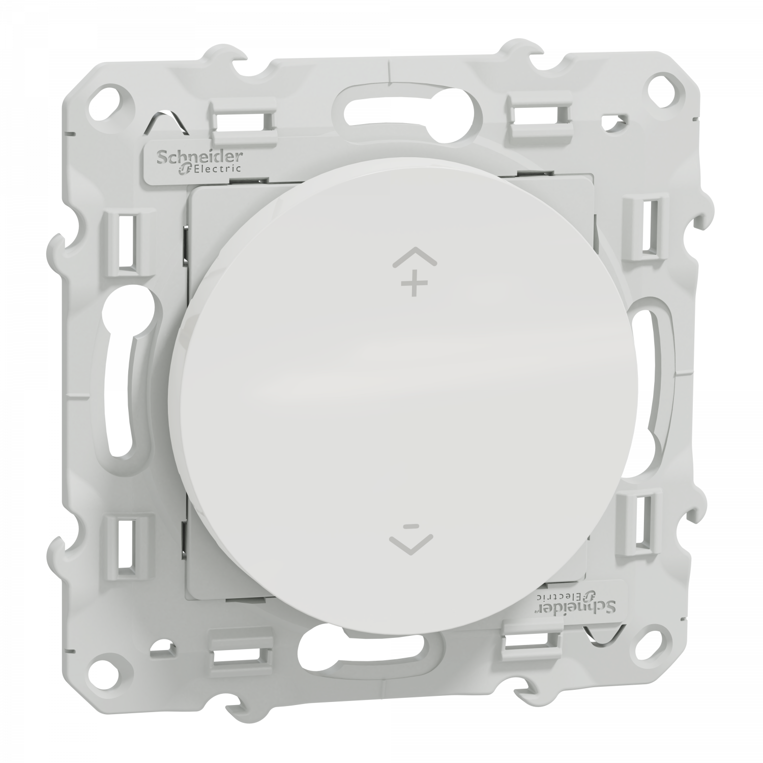 Wiser Odace : interrupteur centralisé sans fil 2 ou 4 BP Blanc