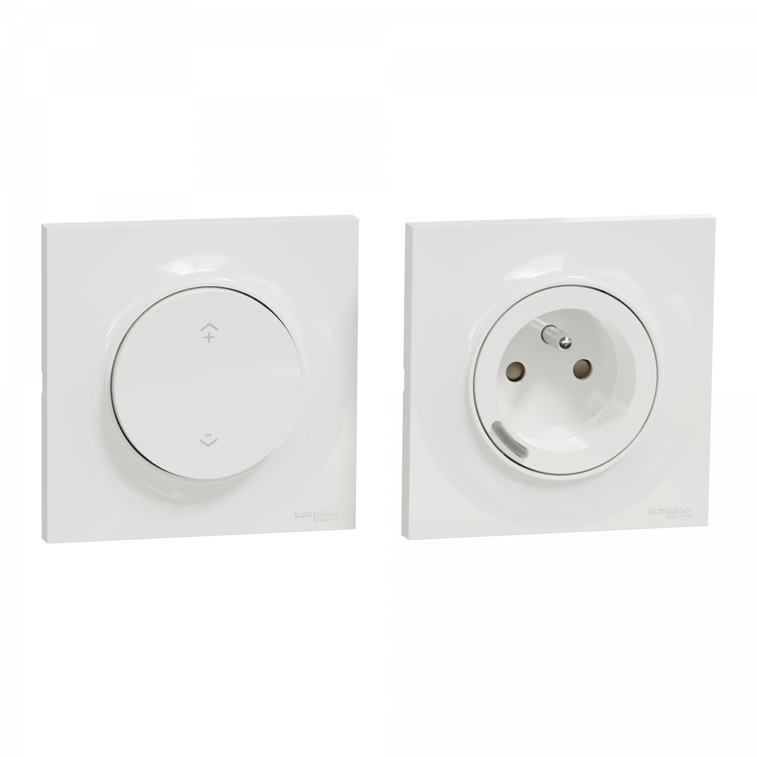 Wiser Odace - Kit commande sans fils et prise connectée zigbee 3.0