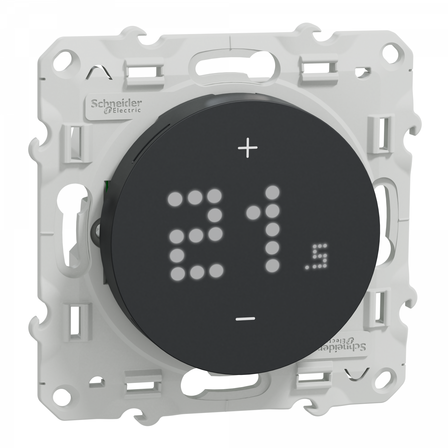 Wiser Odace - Thermostat connecté filaire - 2A - Anthracite