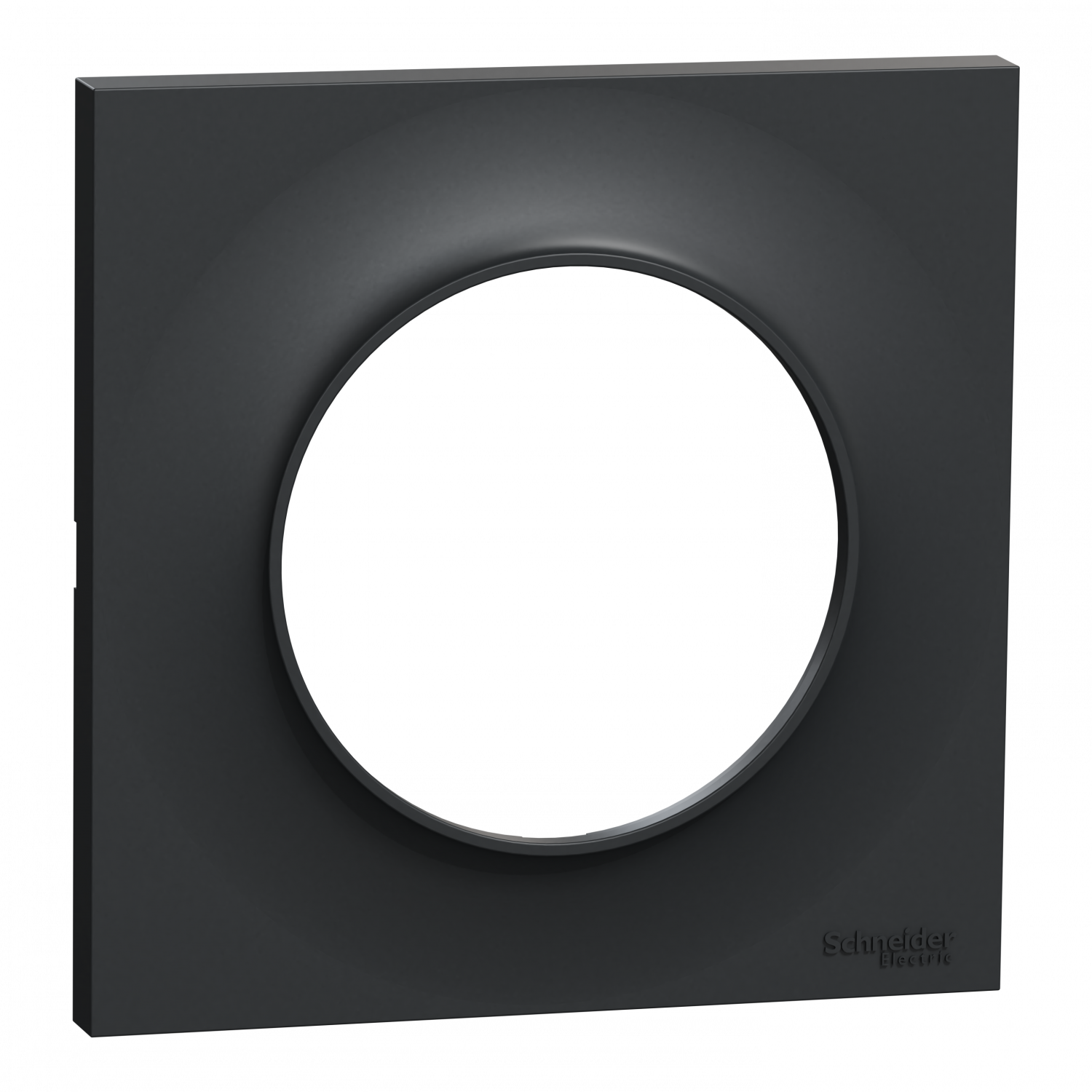 Odace Styl - plaque 1 poste anthracite