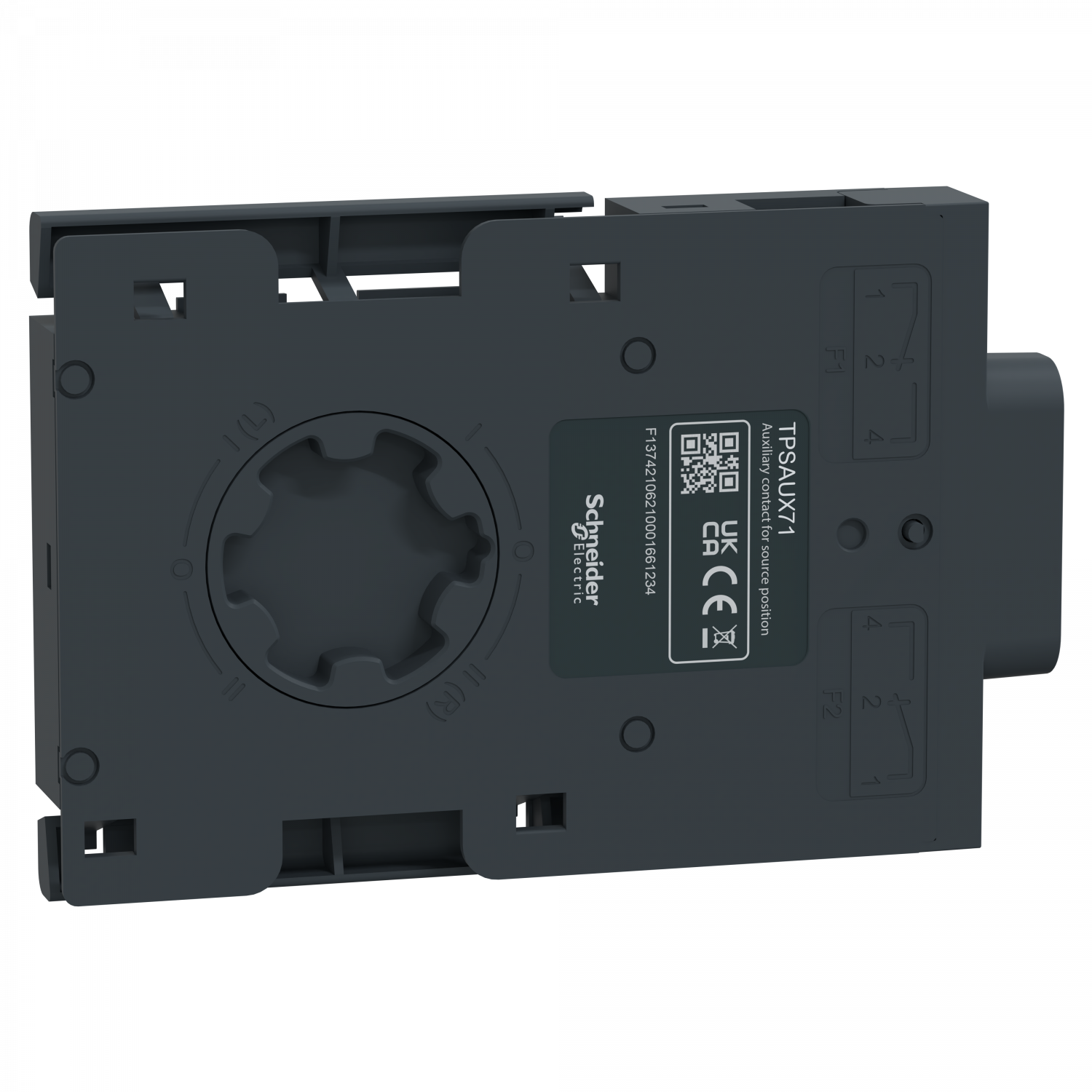 TransferPacT TA1600 - contact auxiliaire - indicateur pos - source I - source II