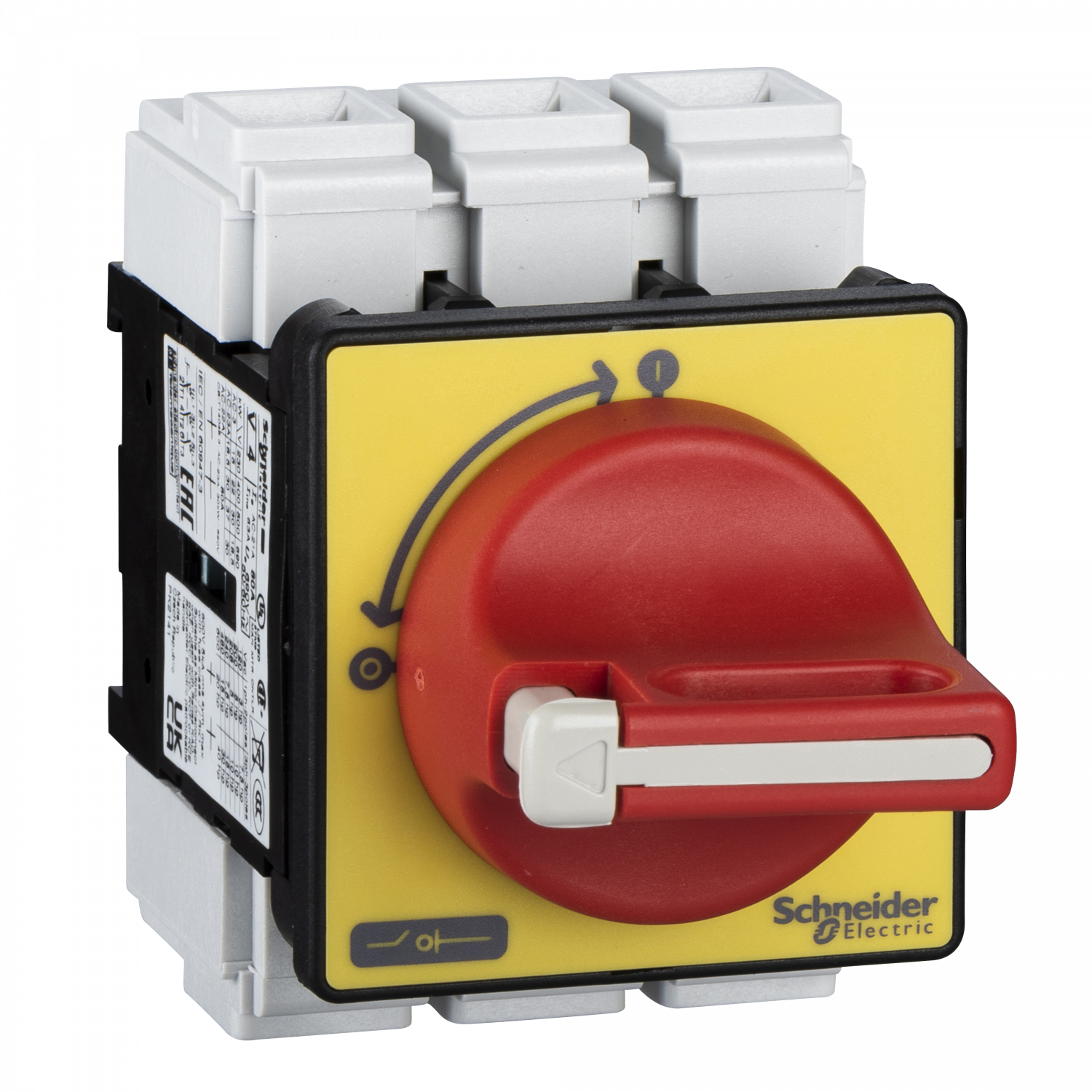 TeSys VCF - inter.-sectionneur - 3P - 690V 80A - poignée rouge cadenassable