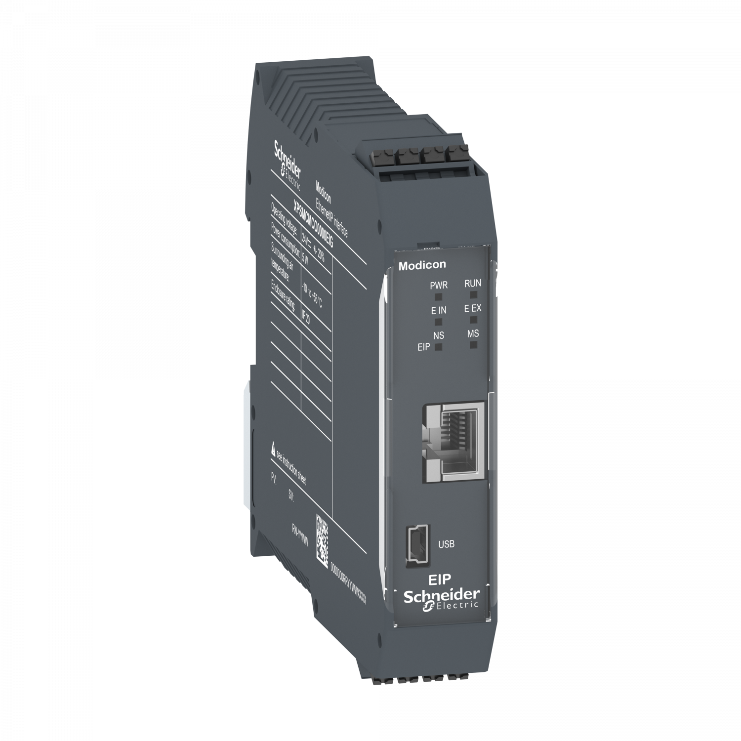 Preventa XPSMCM - module Ethernet/IP - connecteur à ressort