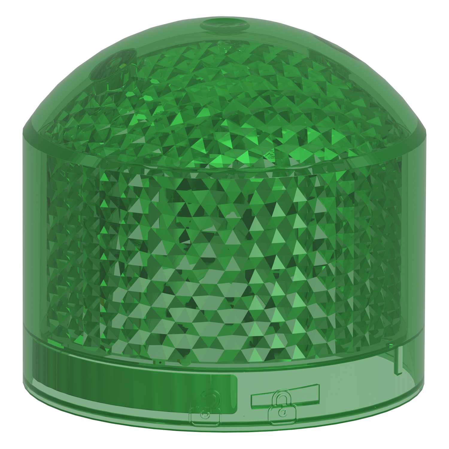 Harmony XVB7 - Balise lumineuse Fixe Vert - LED 24 VCC