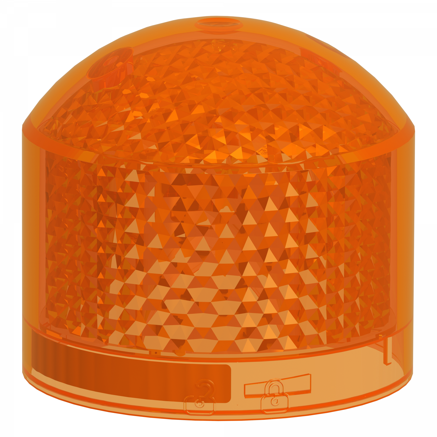 Harmony XVB7 - Elément lumineux Orange - Eclairage flash 2J - LED 24 VCC